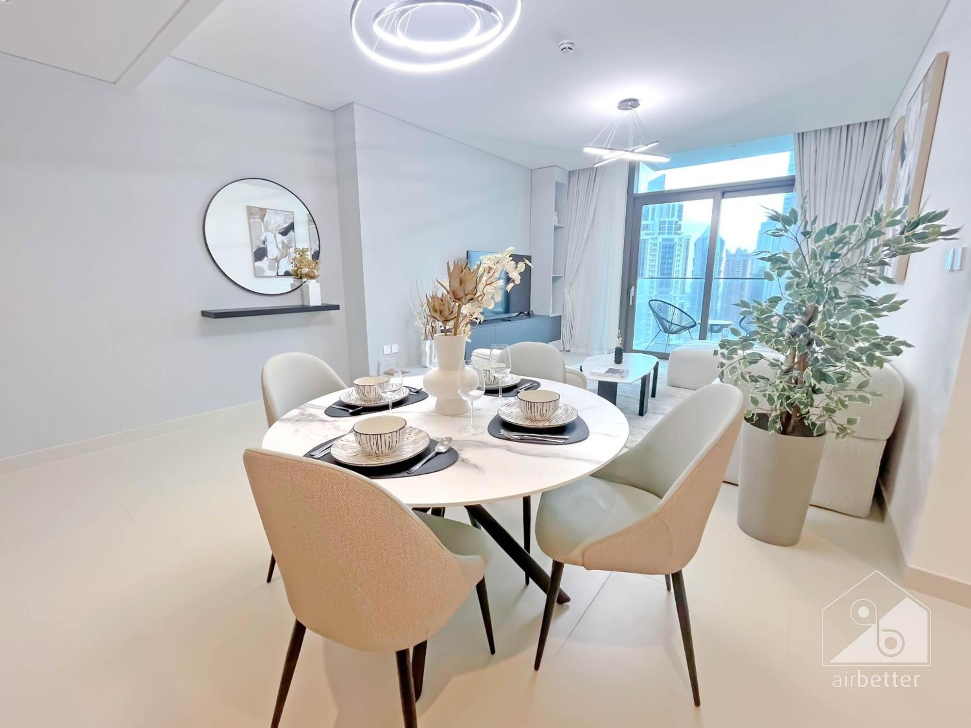 Luxury Burj Crown Downtown Balcony & View Dubai