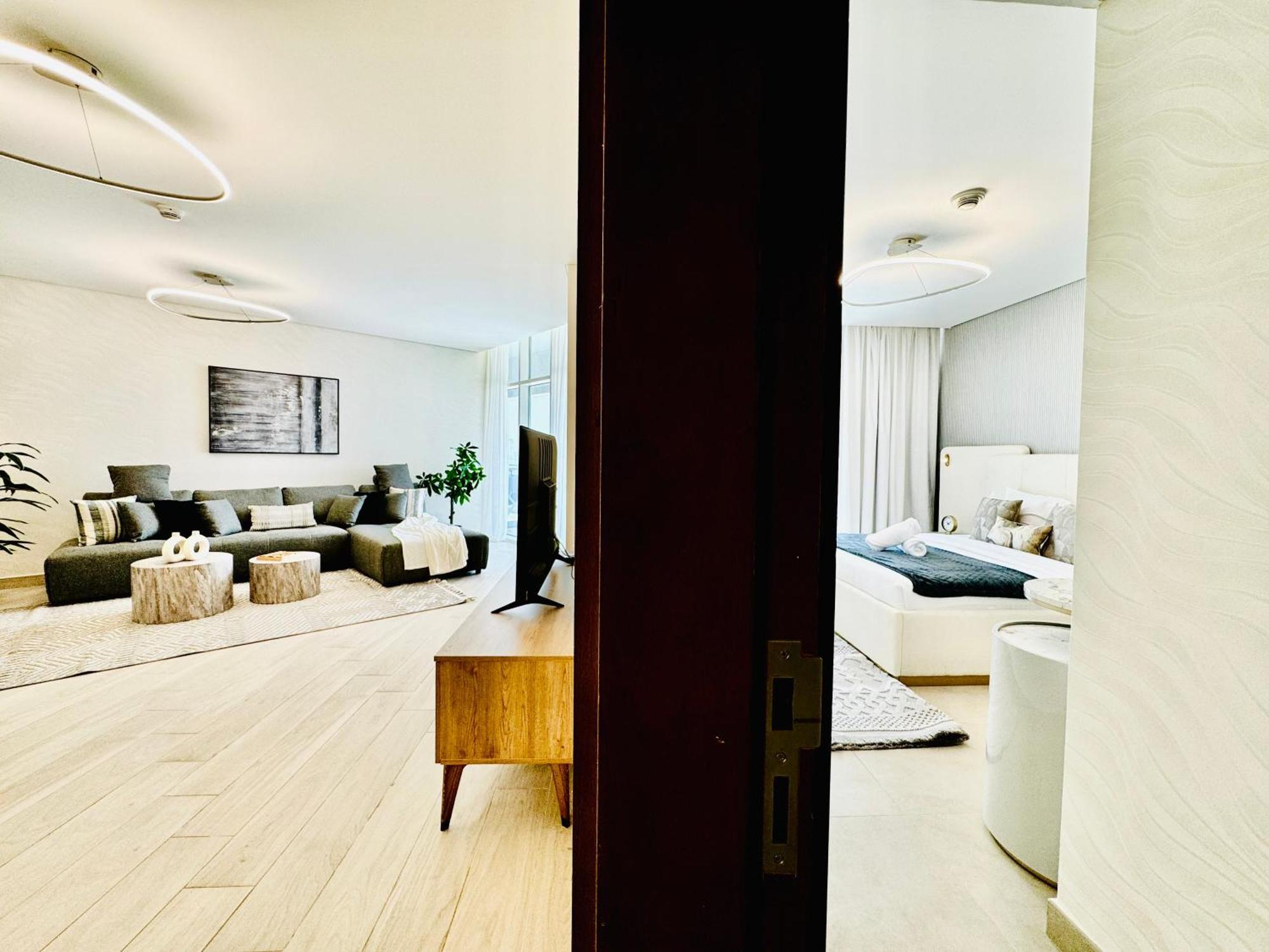 Apartamento Venduras - Charming 1-bedroom Haven In Jaddaf Dubái