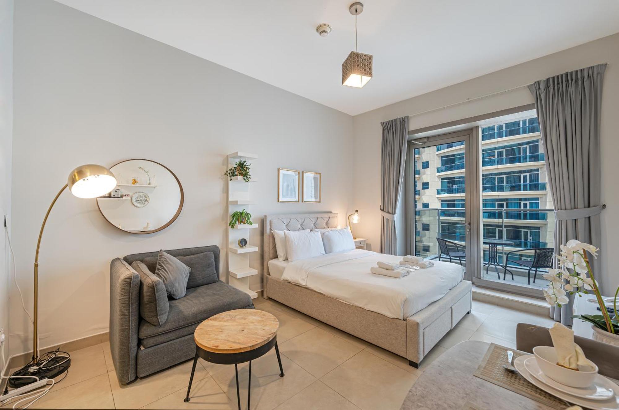 Apartamento Close To I With Balcony I Fast Wi-fi Dubai