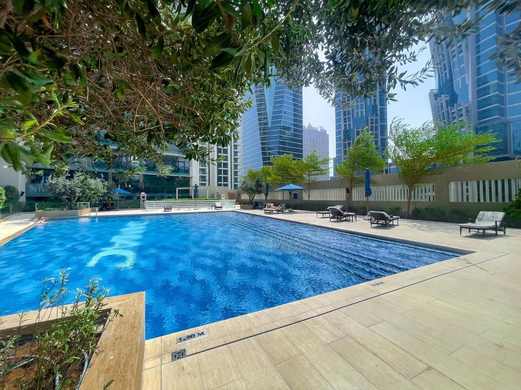Appartement Stylish 1br At Damac Merano Tower With Great View Dubaï