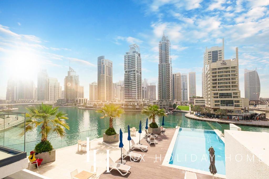Lux Contemporary With Full Marina View 6 * Dubaï