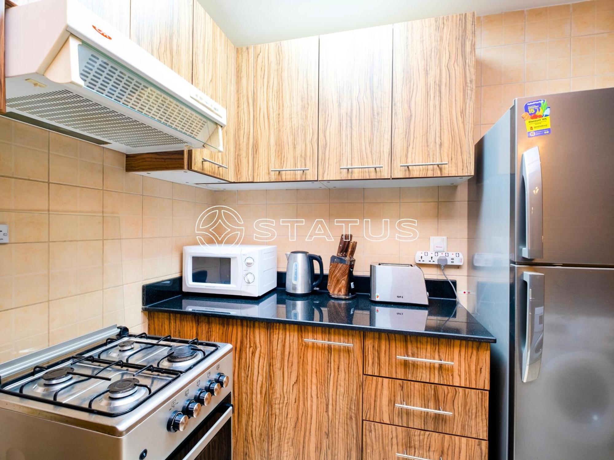 Apartment Canal View - Burj Al Najoom-l15 - Near Mall