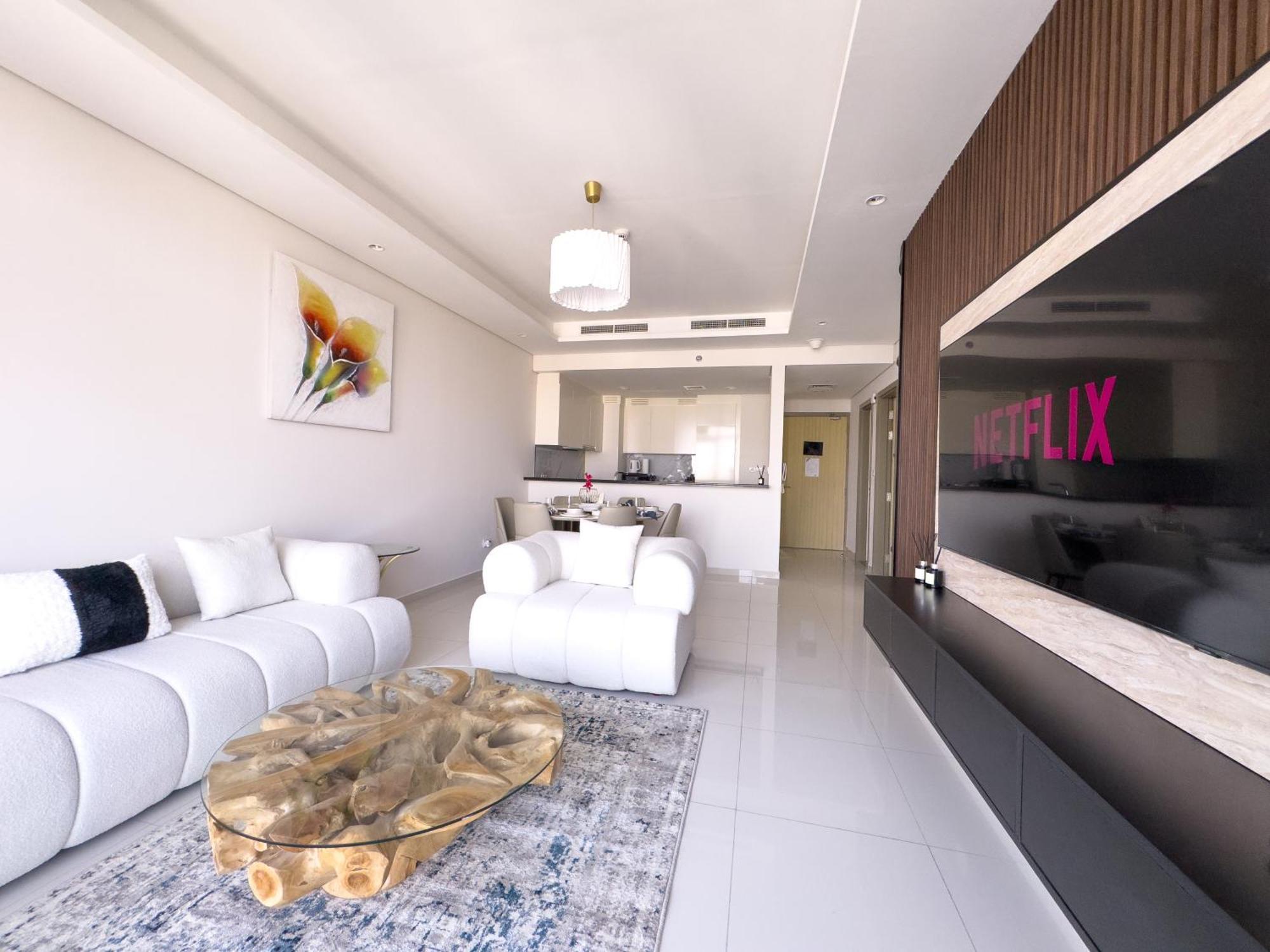 Apartemen Paramount Midtown - 53rd Floor 2bedroom With Famous Roof Infinity Pool Overlooking Burj Khalifa *