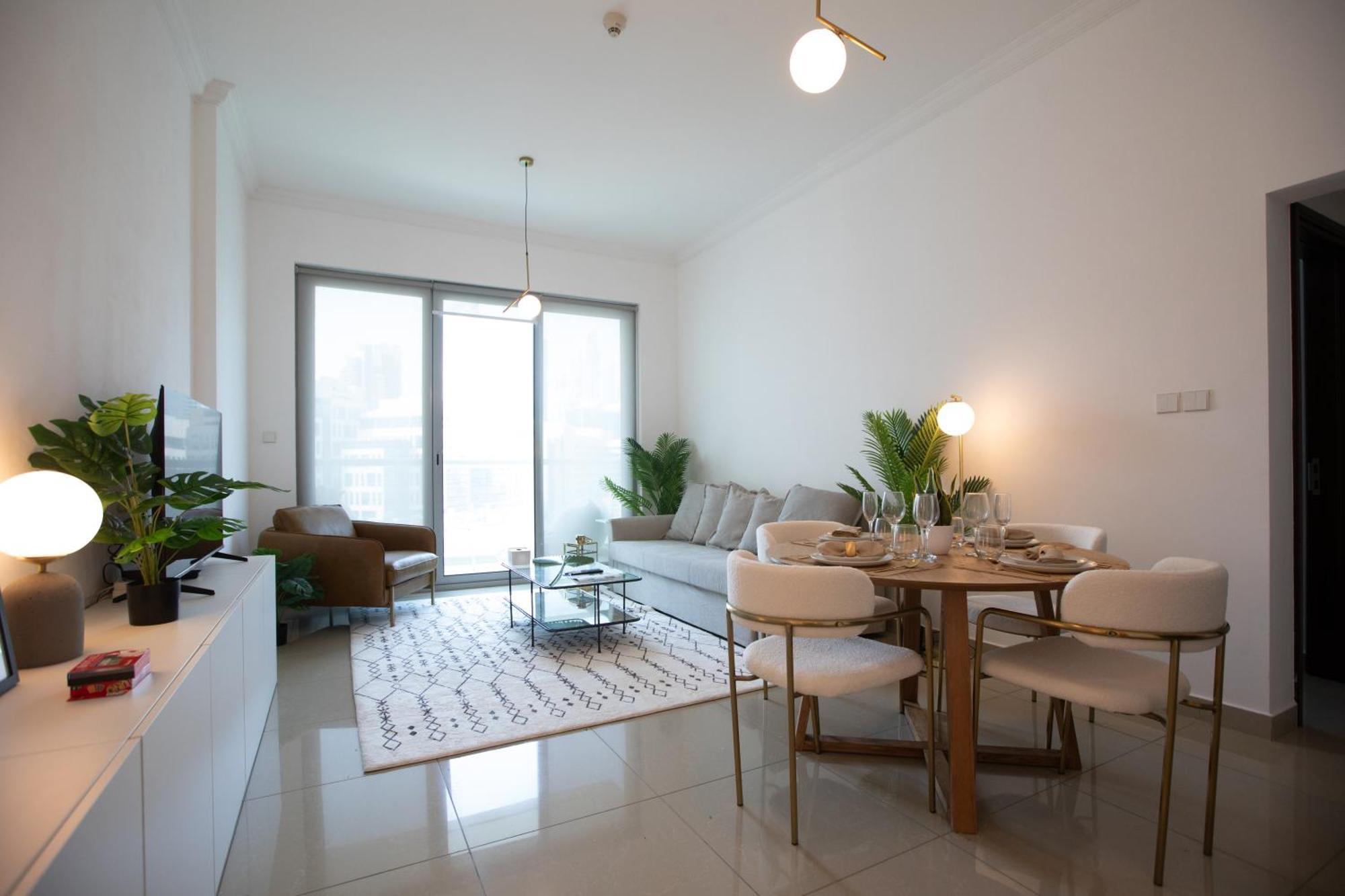 Noma Fairview - Burj Khalifa View Stunning In Business Bay Apartament *