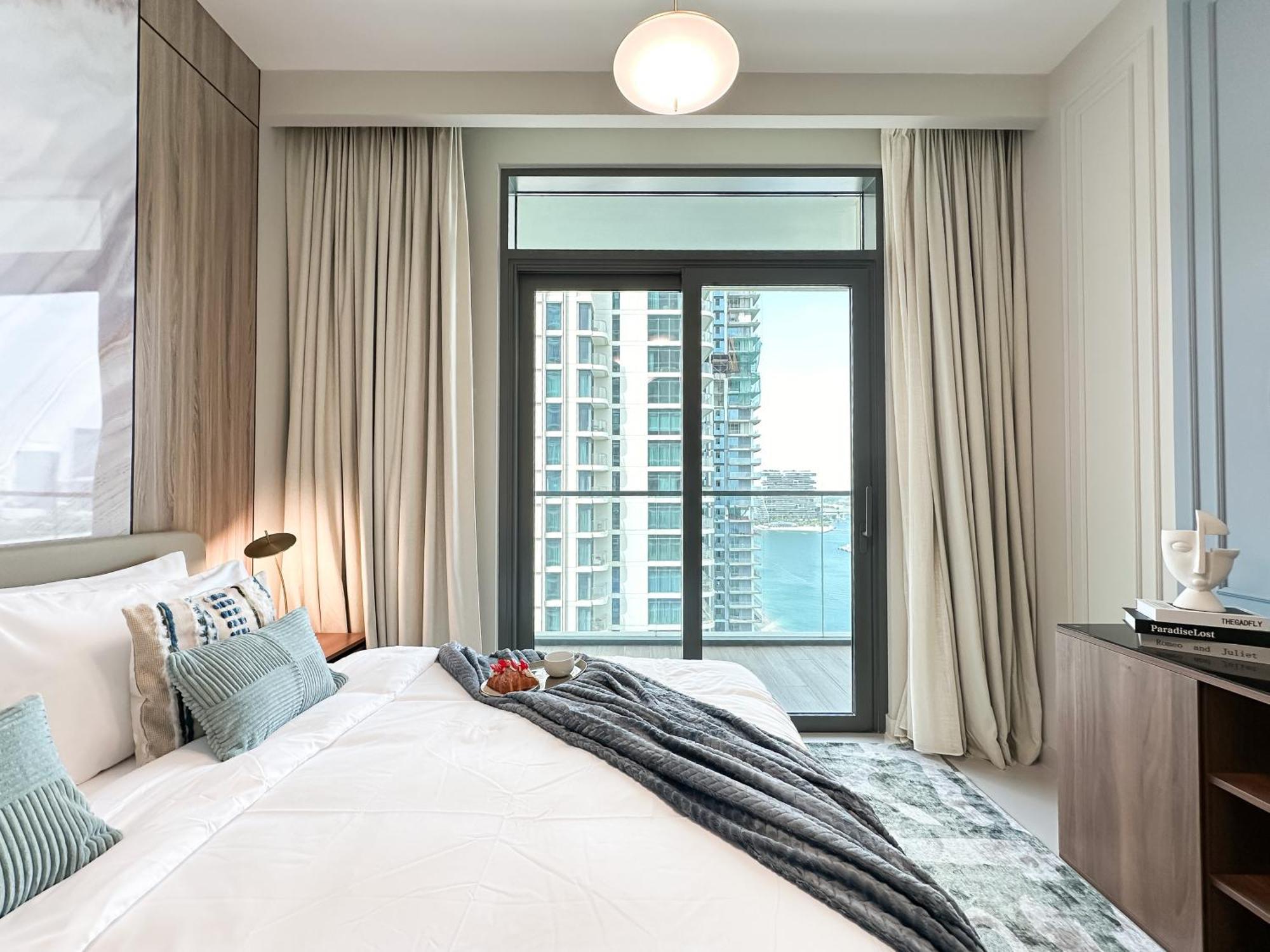 Appartement Trophy - 1br Beachfront Retreat W Lagoon Views Dubaï
