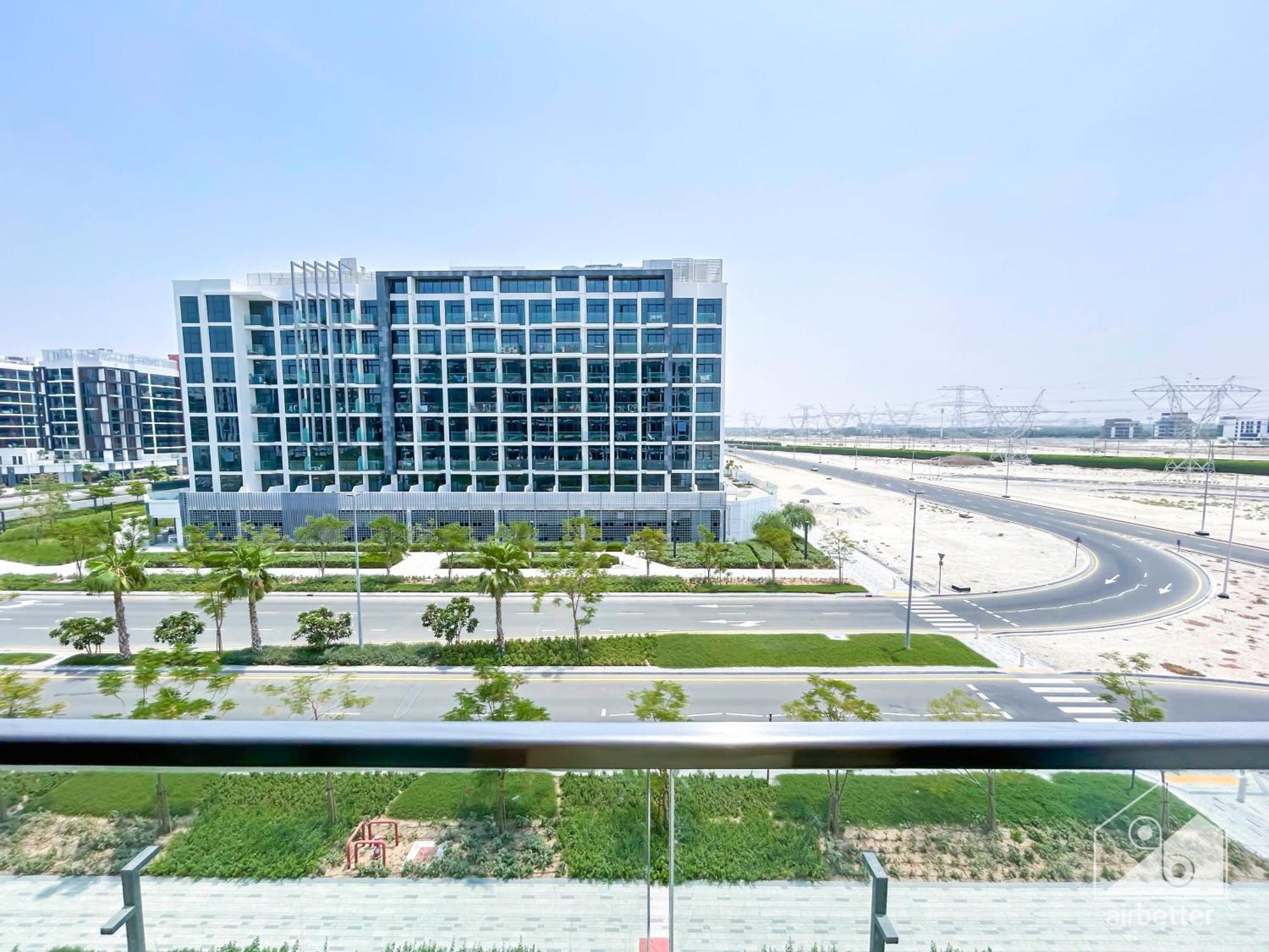 Stunning With A Spacious Balcony In Meydan Appartement Dubaï