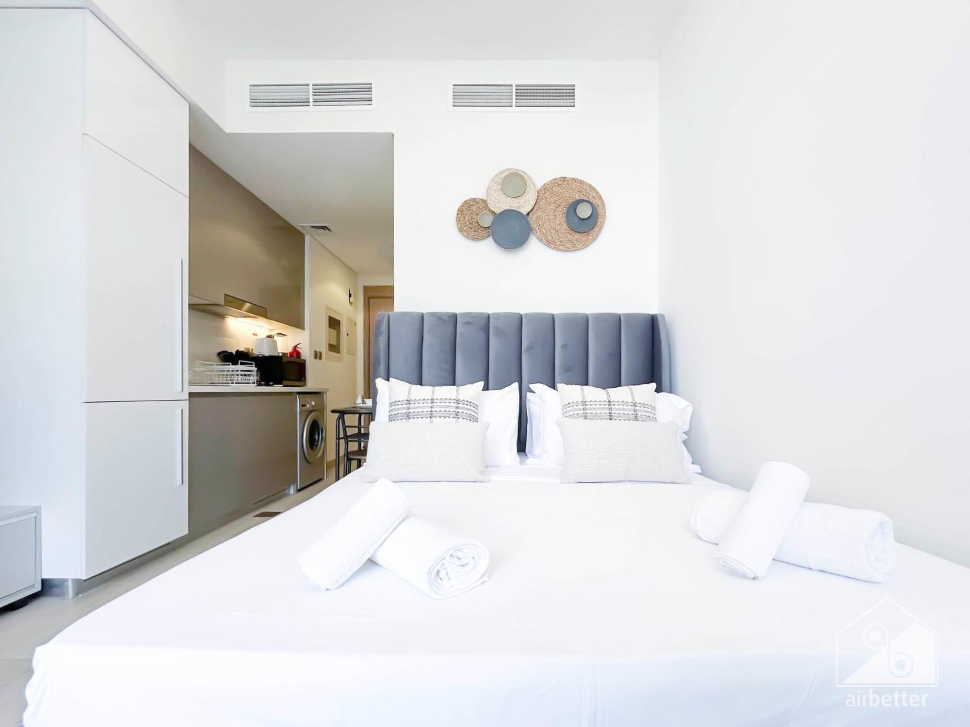 Appartement Stunning With A Spacious Balcony In Meydan Dubaï