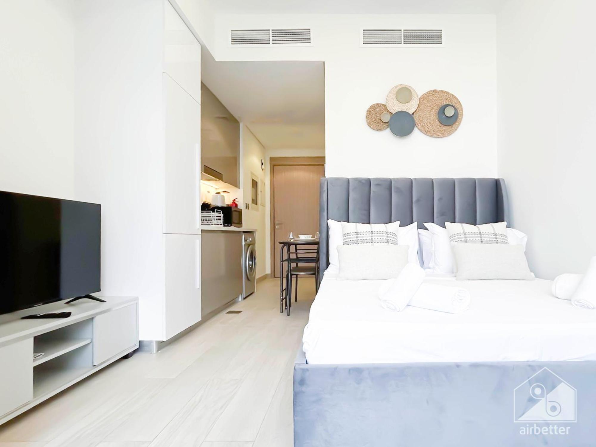Appartement Stunning With A Spacious Balcony In Meydan Dubaï