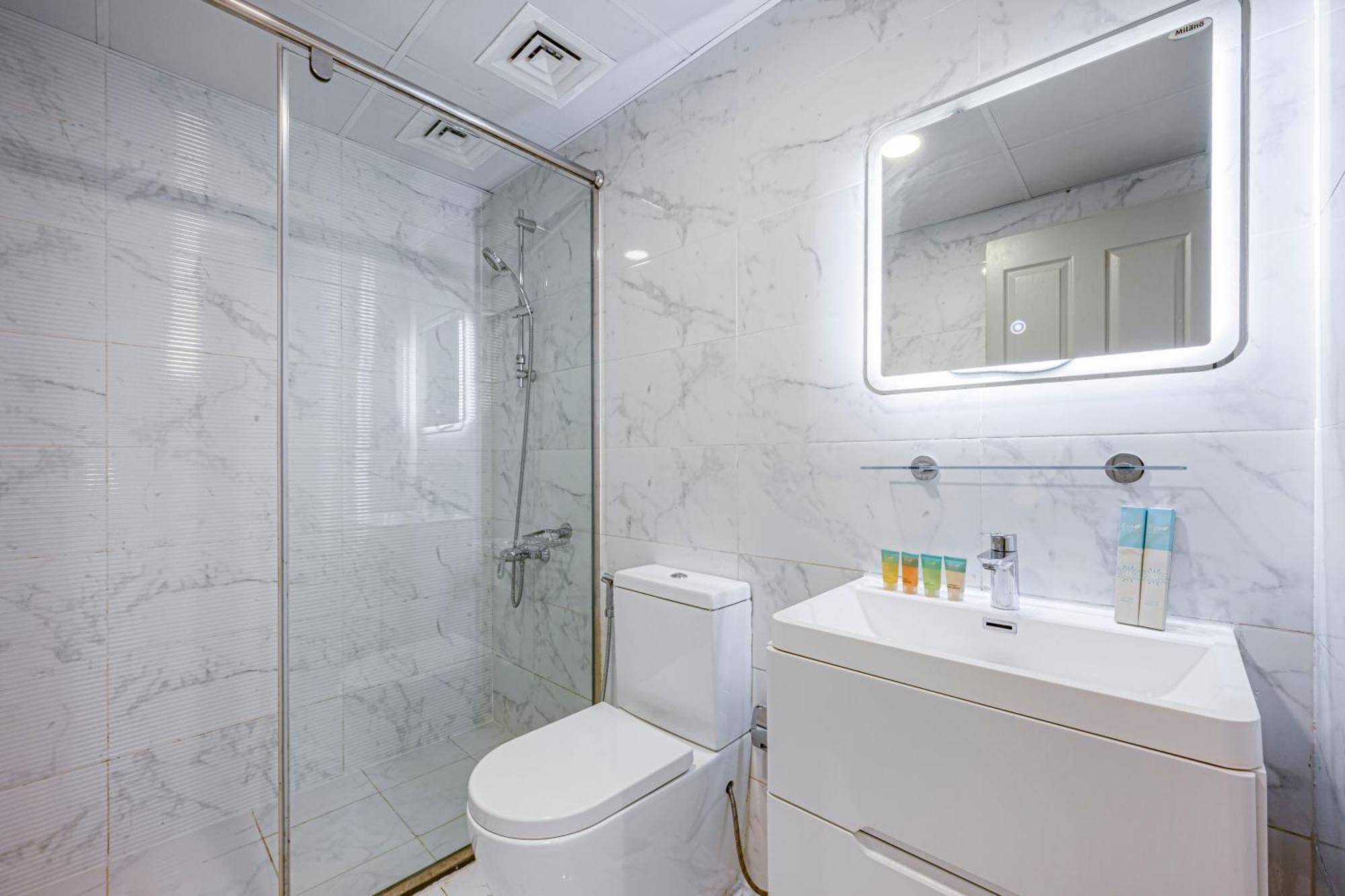 Sophisticated With Dubailand Views Lägenhet *
