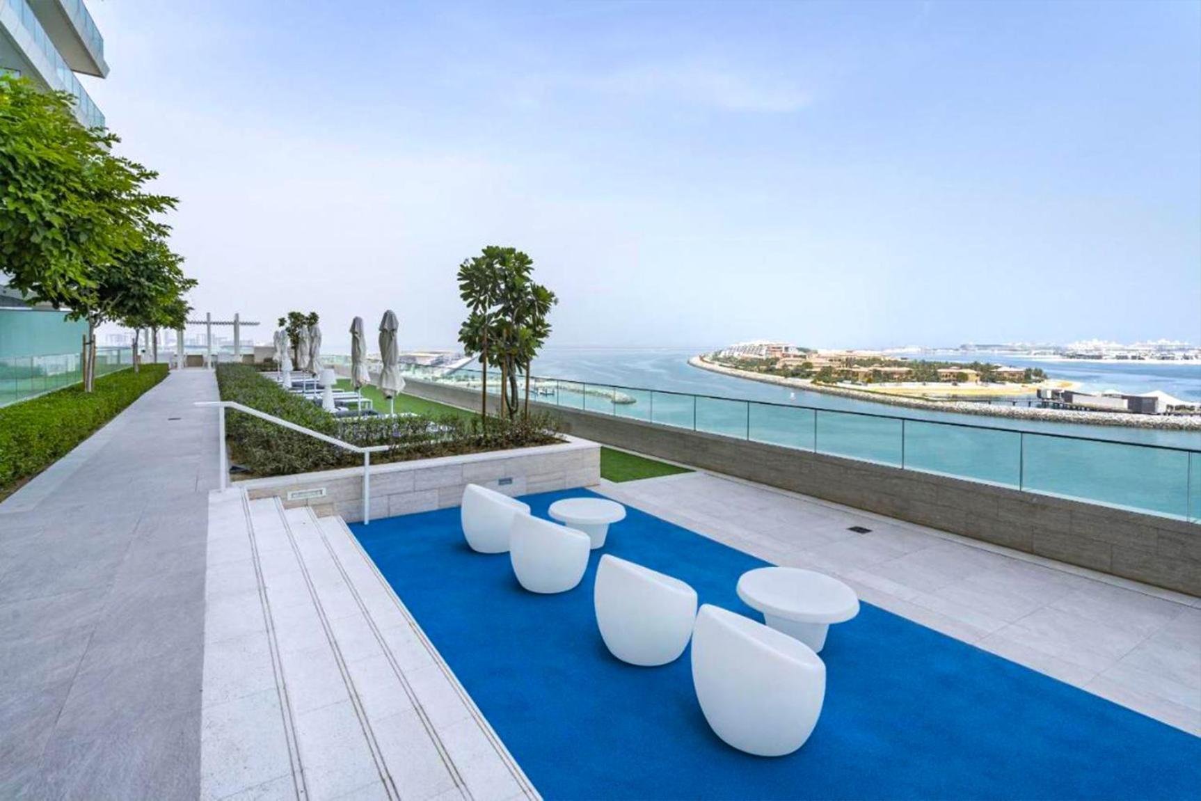 Livbnb - 2b With Sea View Emaar Beachfront Dubaï