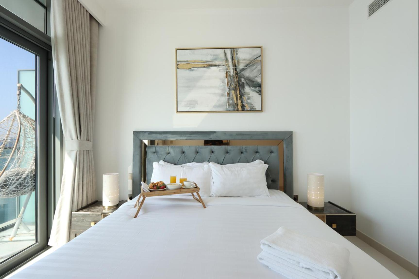 Livbnb - 2b With Sea View Emaar Beachfront Appartement