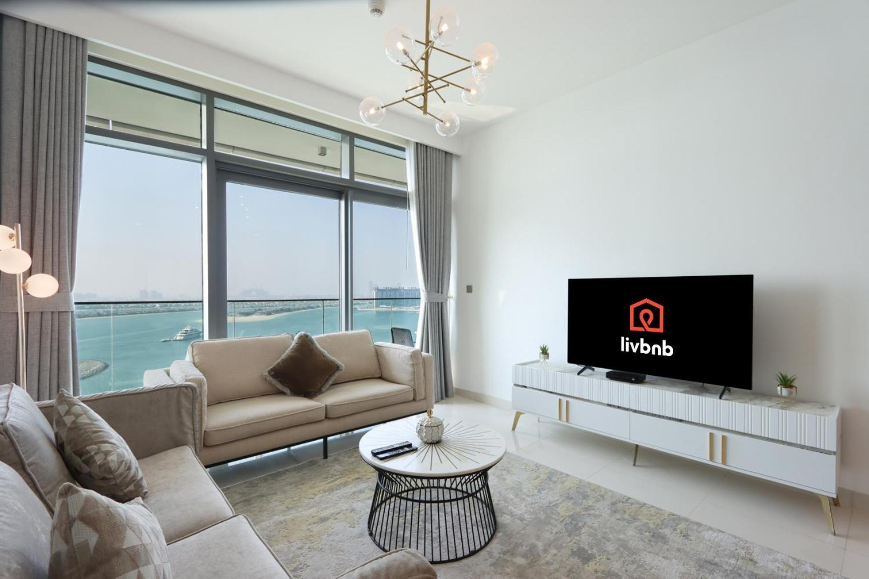 Appartement Livbnb - 2b With Sea View Emaar Beachfront Dubaï