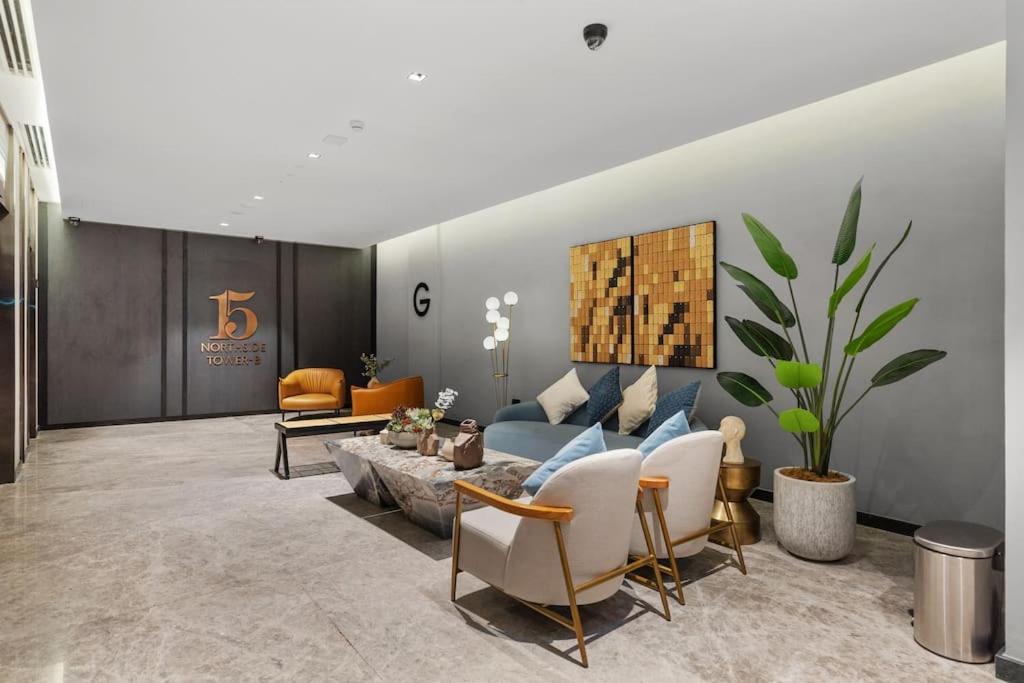 Waves - Elegant Retreat In Business Bay Appartement