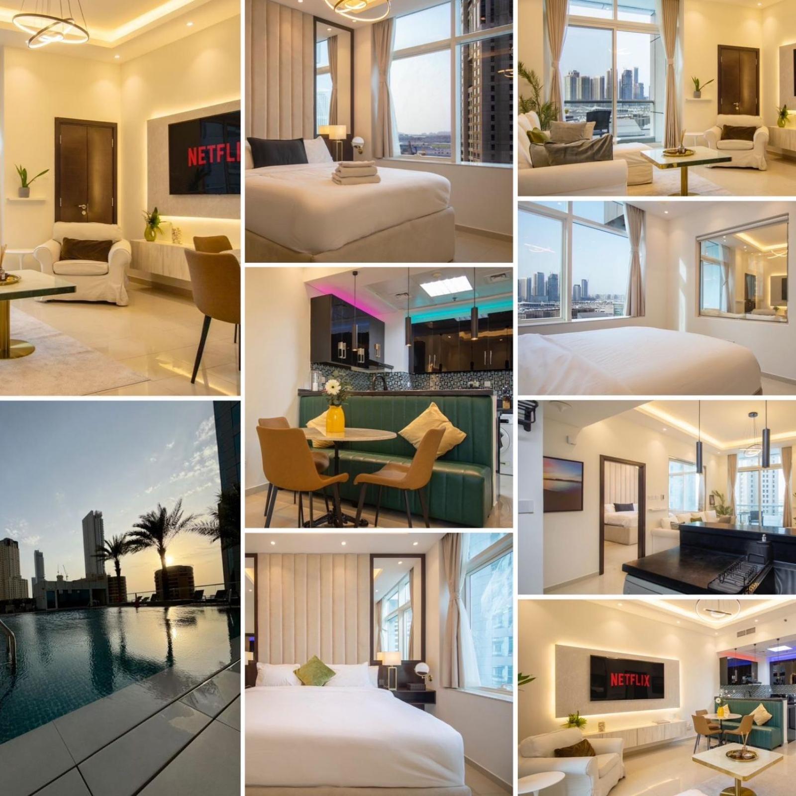 Appartement Vacation Friendly View Luxury 1bedroom- Walk To & Mall Dubai