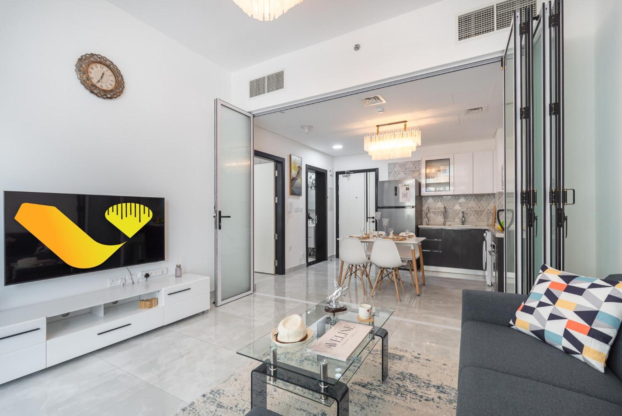 Vogue Elegance At Pearlz Near Metro Appartement Dubaï