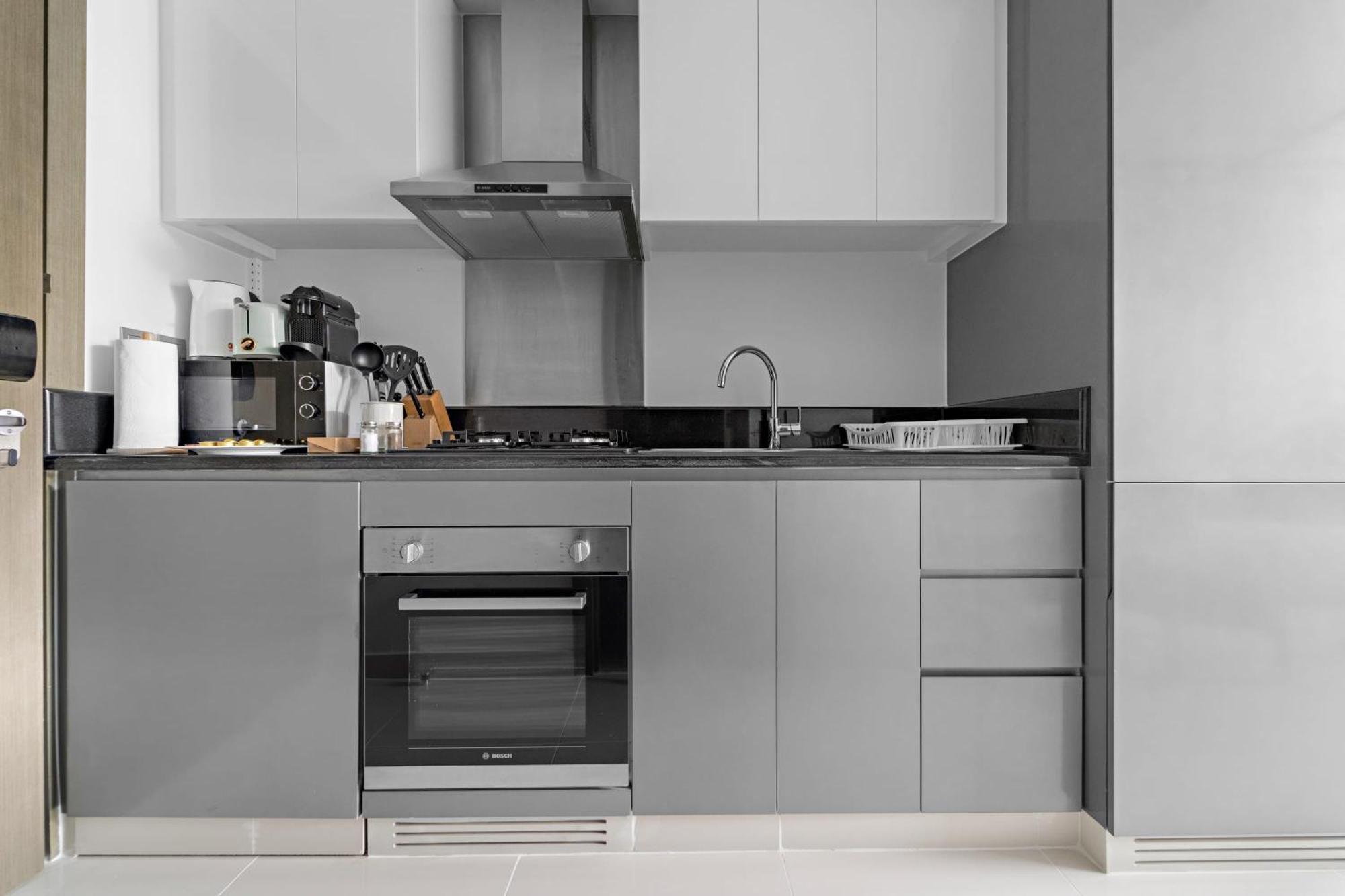 Silkhaus Luxurious Damac Prive Tower Lägenhet *