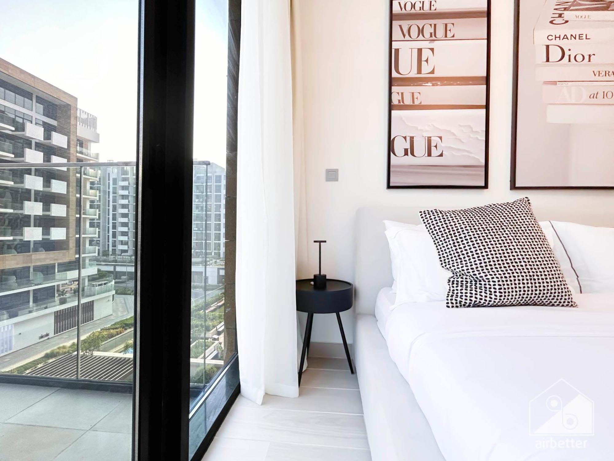 Appartement Bright & Airy With Balcony In Azizi Riviera