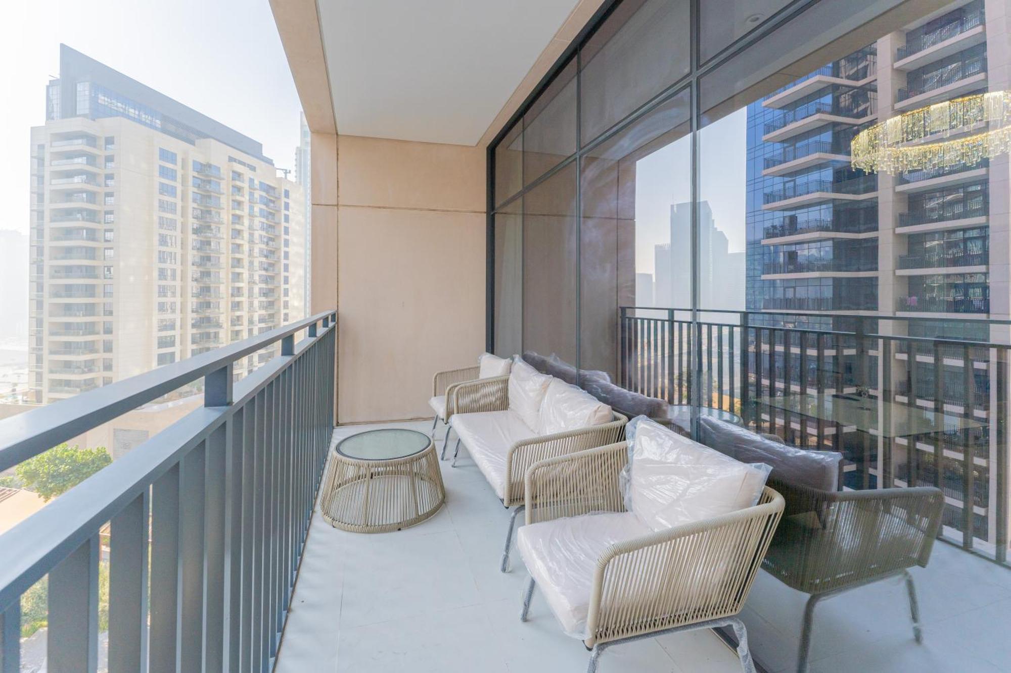 Apartamento Modern Luxury 2br Burj Khalifa Partial & Blvd View
