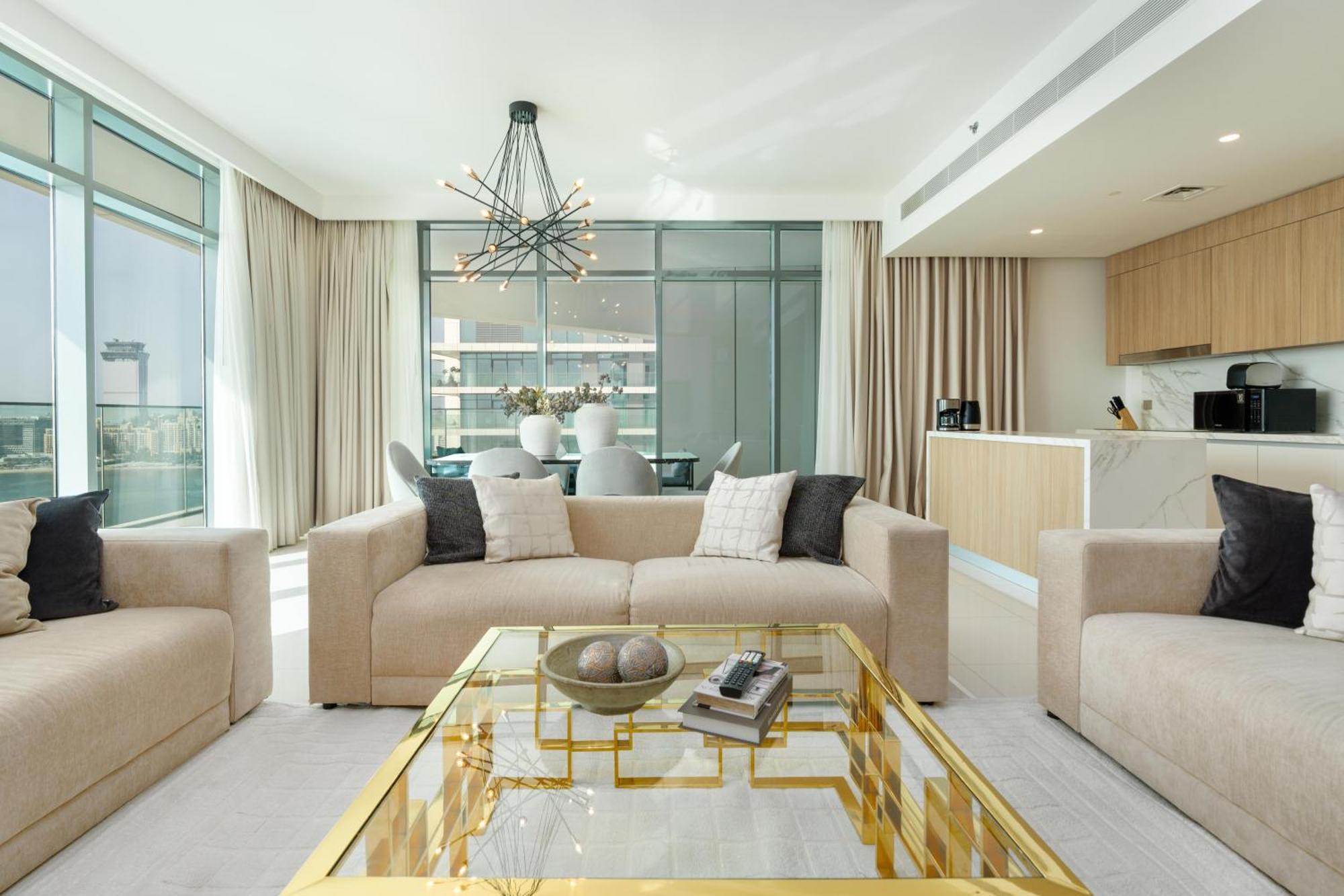 Appartement Vista 1 - Beachfront Stunning - Full Sea Views Dubaï