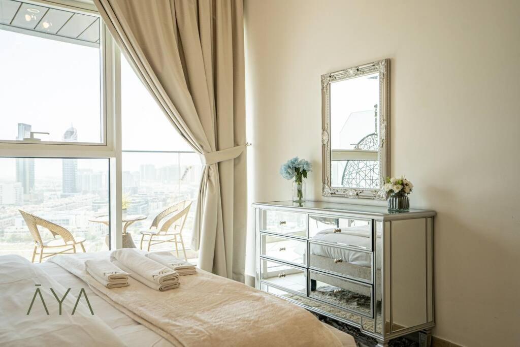 Elegant 1br Retreat With Rooftop Pool In Jvc By Aya Boutique Apartment