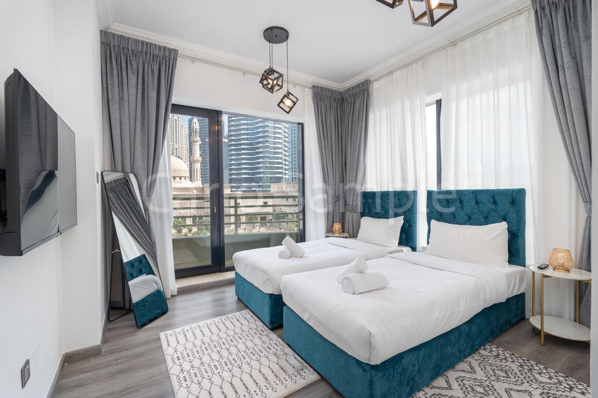Tudors One Marina View Rooftop Pool Four Beds Dubai