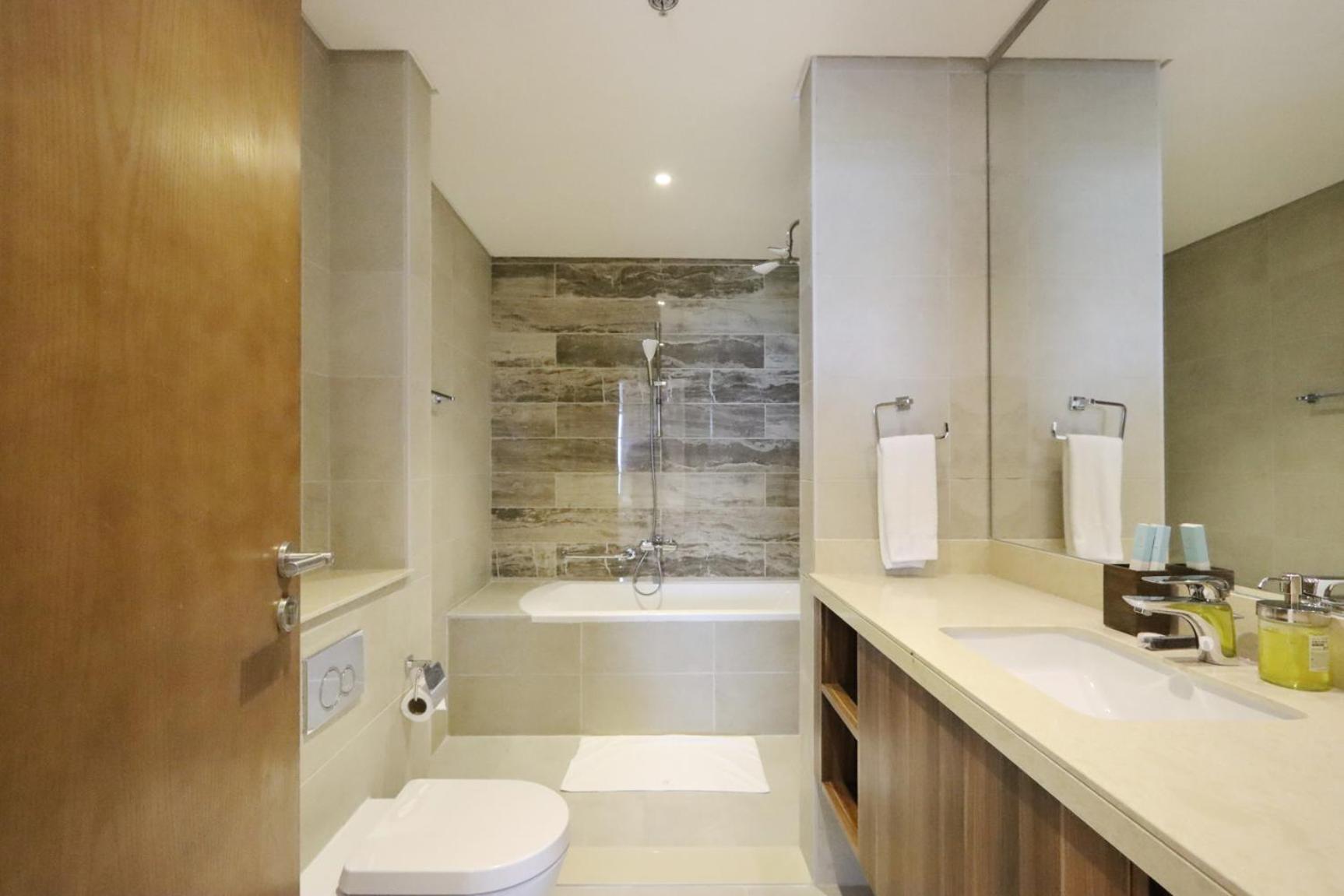 Livbnb-tranquil 1b Steps To Palmboardwalk Sea View Apartamento Dubai