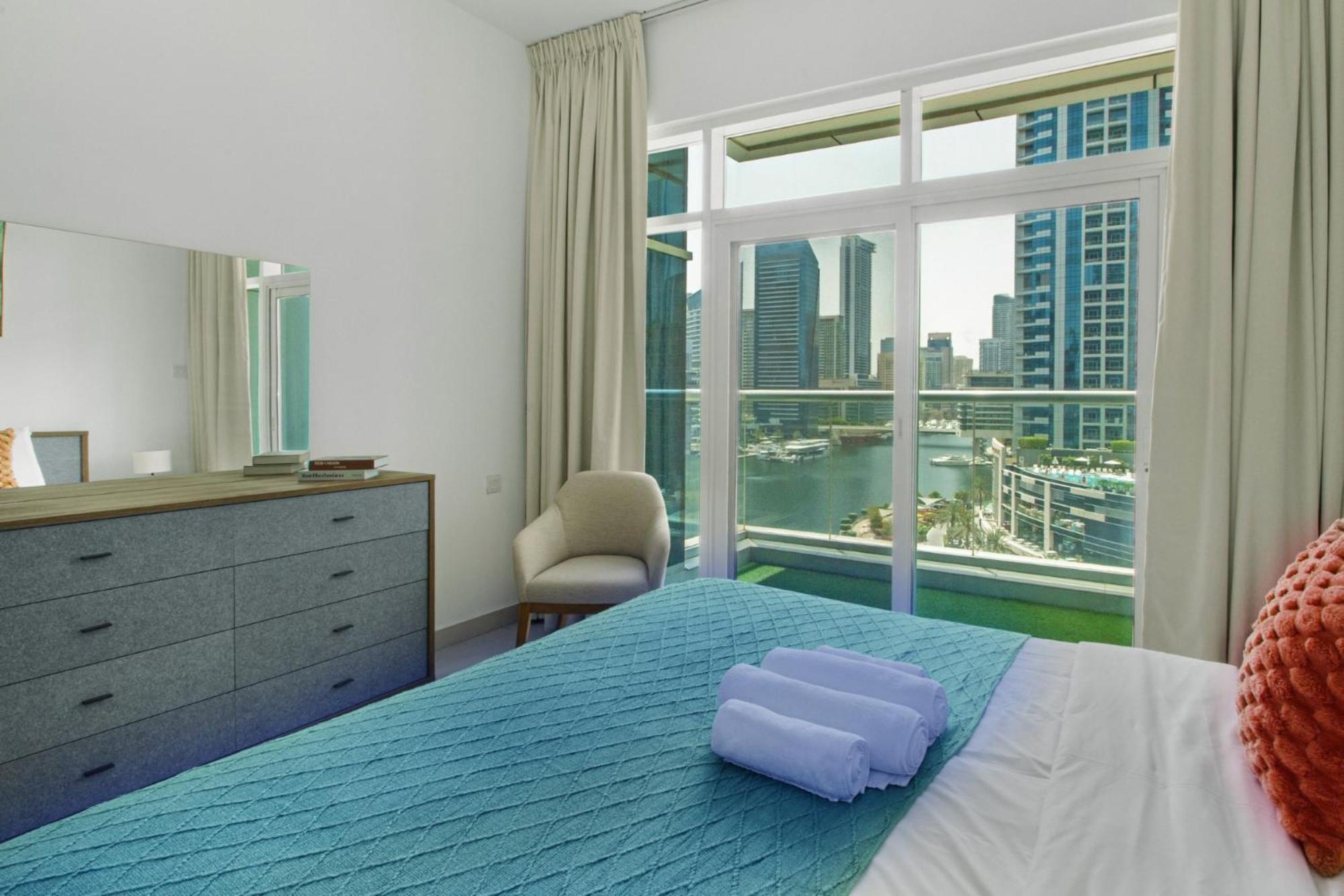 Aesthetic 2br With Marina Waterfront View Dubaï
