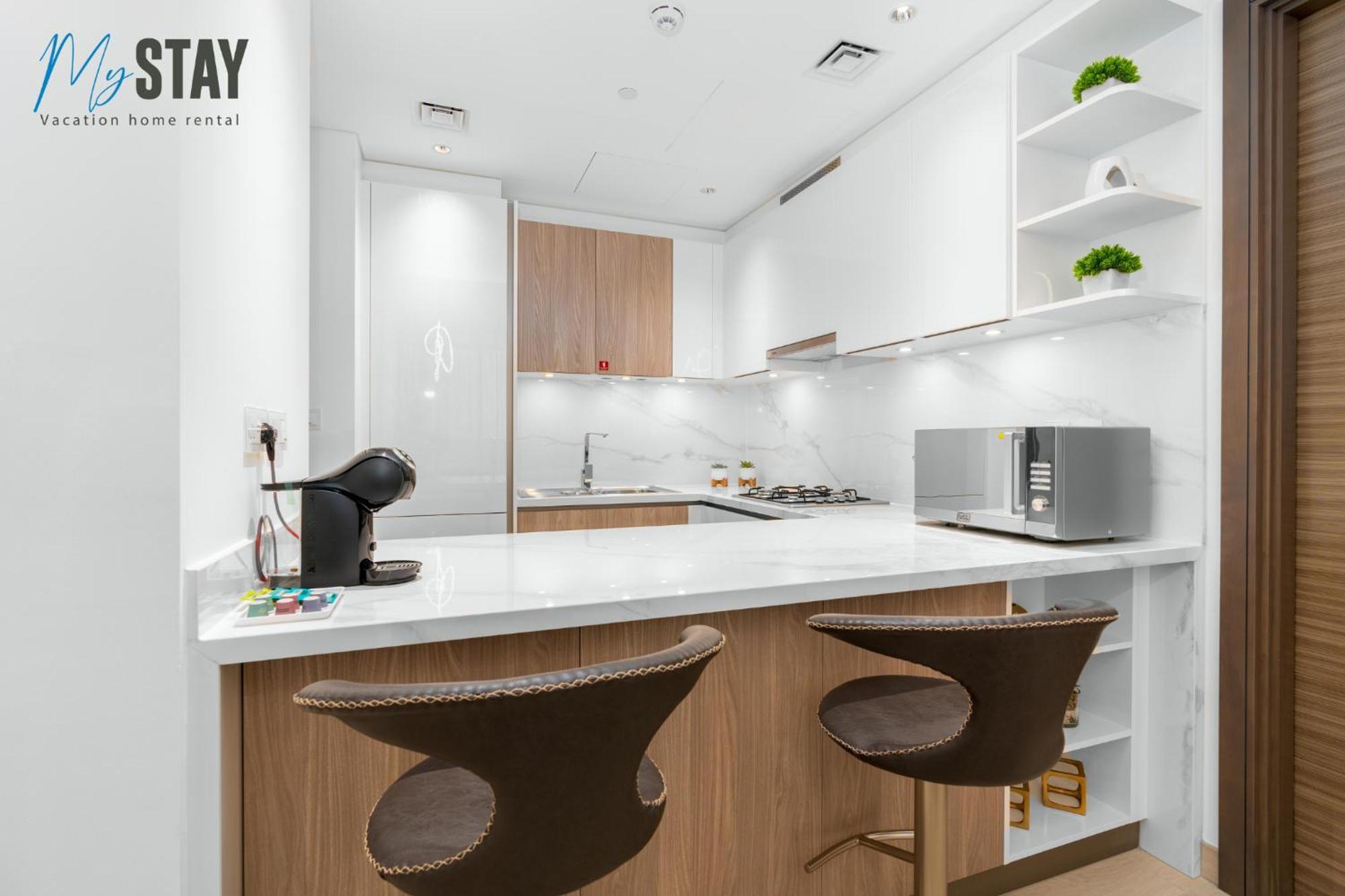 Appartement Stylish 2br With Assistant Dubaï