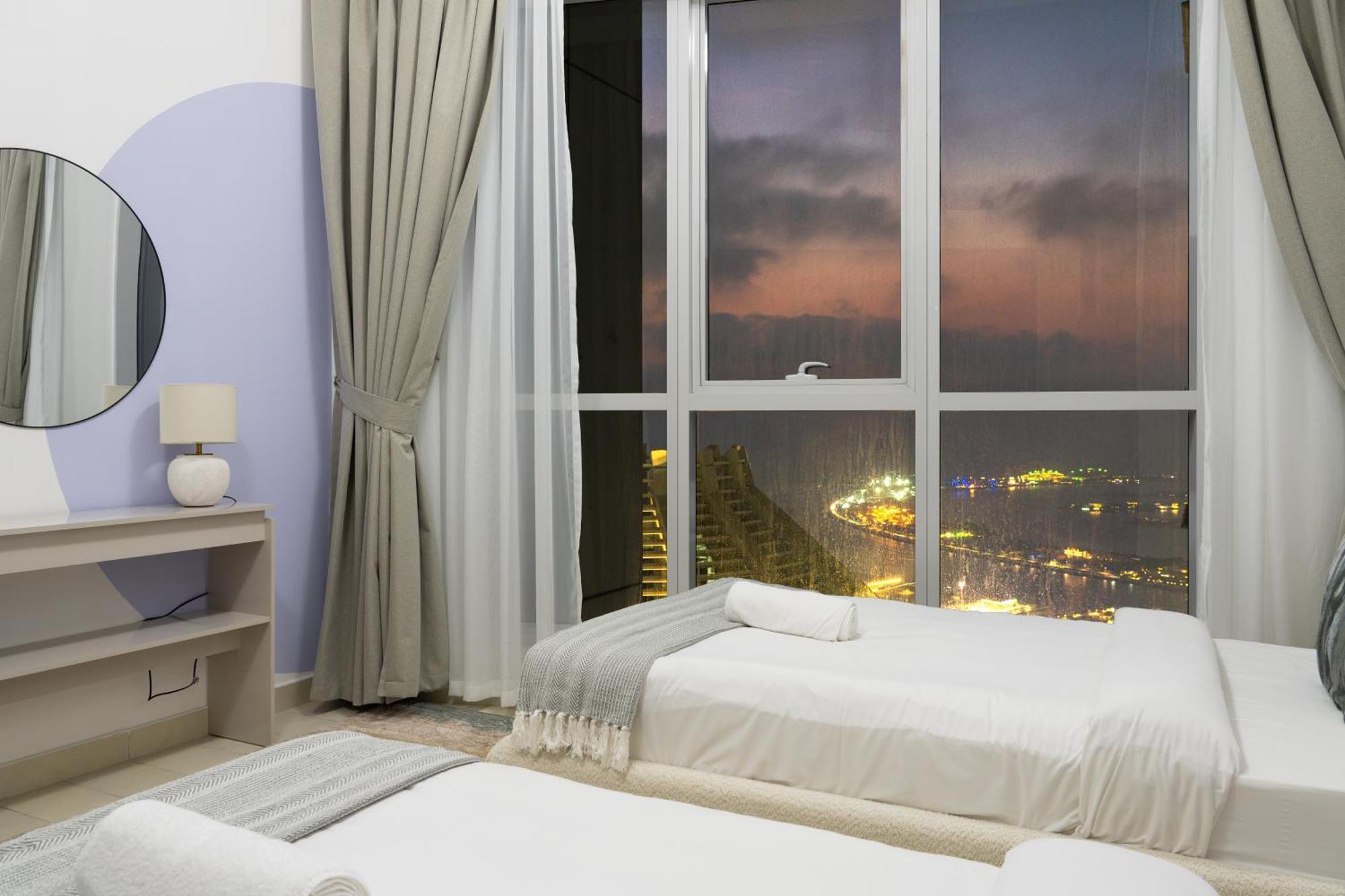 Apartamento Casa Nomad - Stunning High-floor Apt With Palm & Sunset Views Dubai