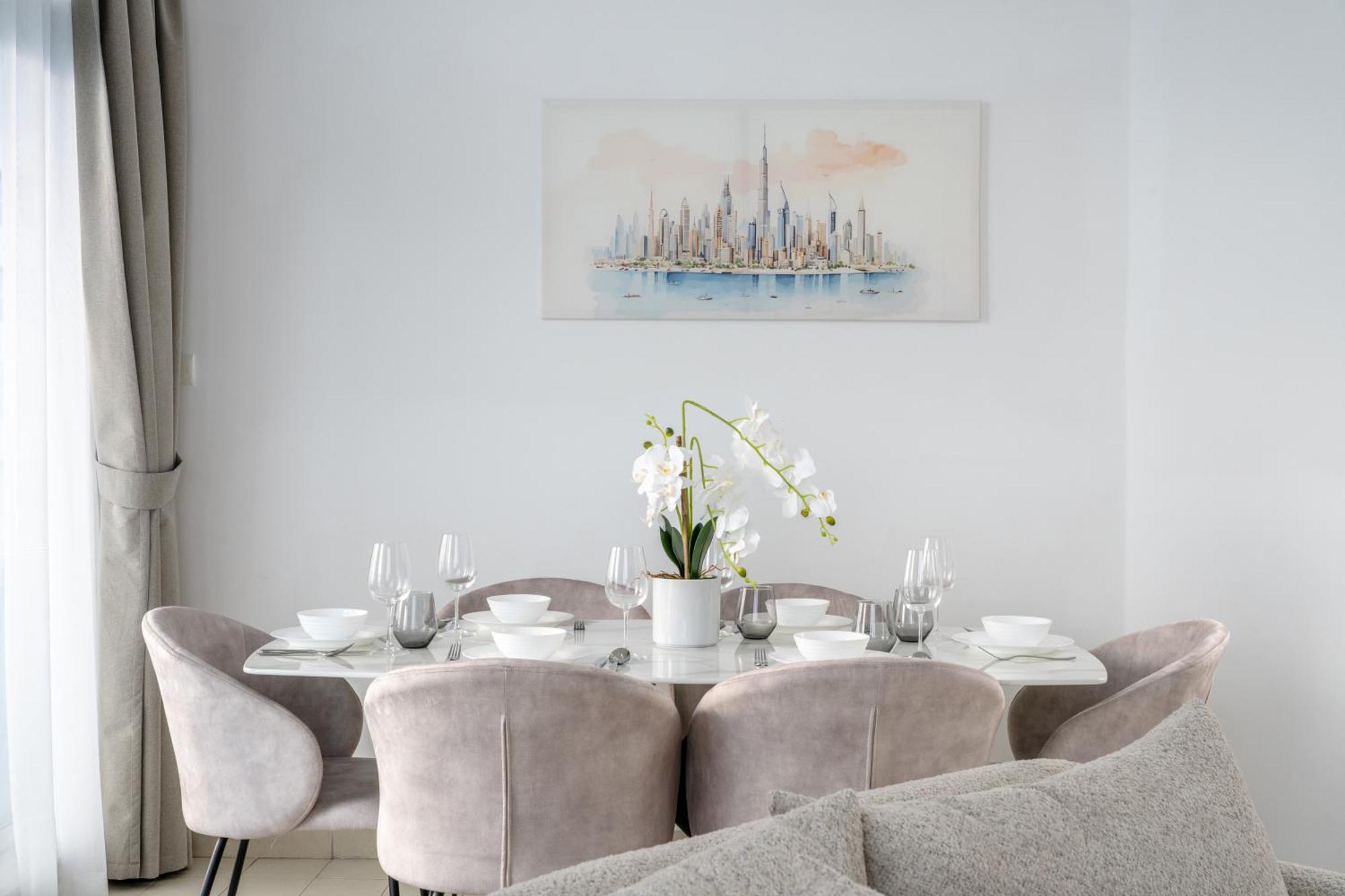 Apartamento Casa Nomad - Stunning High-floor Apt With Palm & Sunset Views Dubai