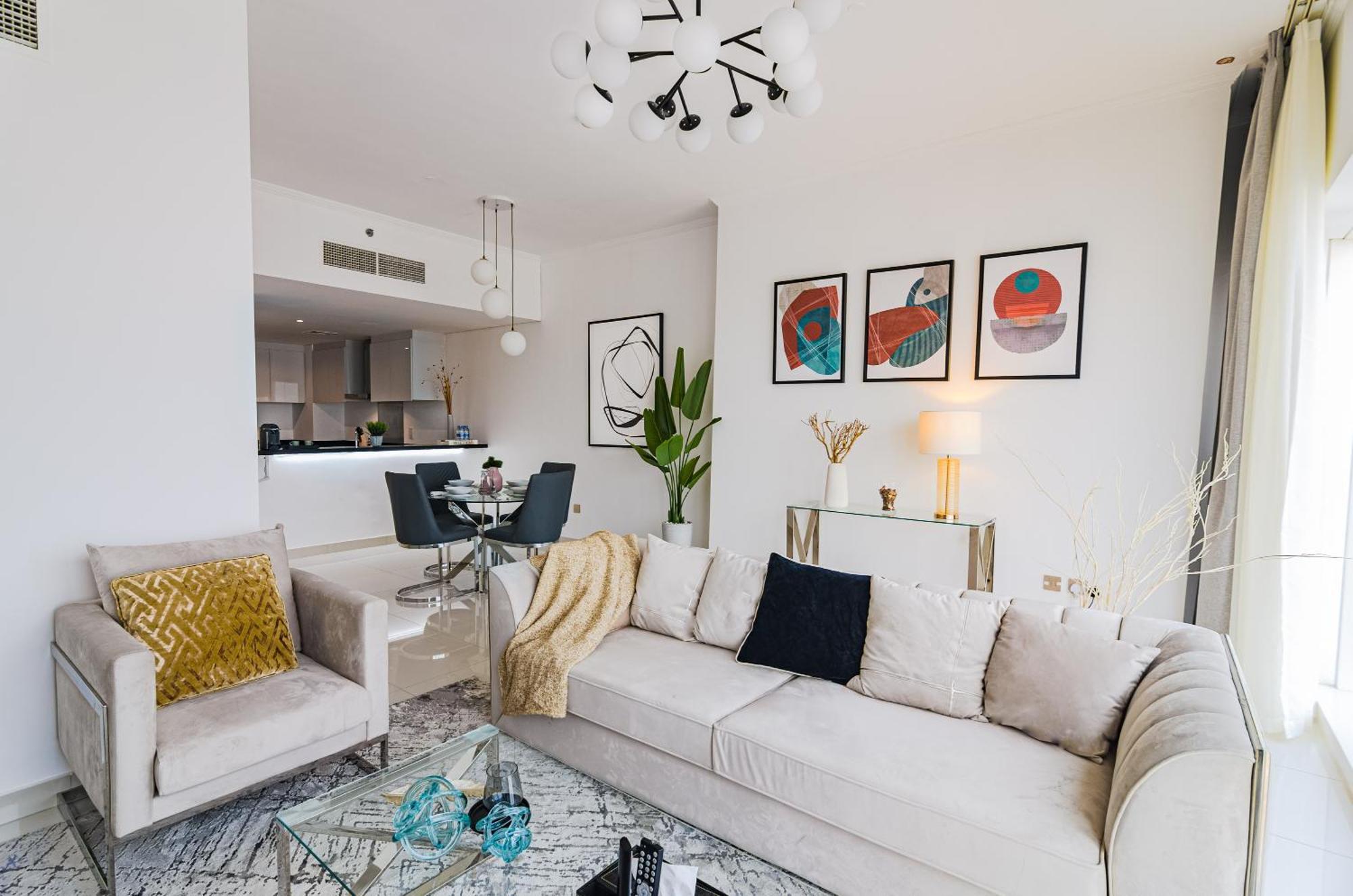 Apartamento Oskena Vacation Homes- Beautiful High Floor Two Bedroom In Marina