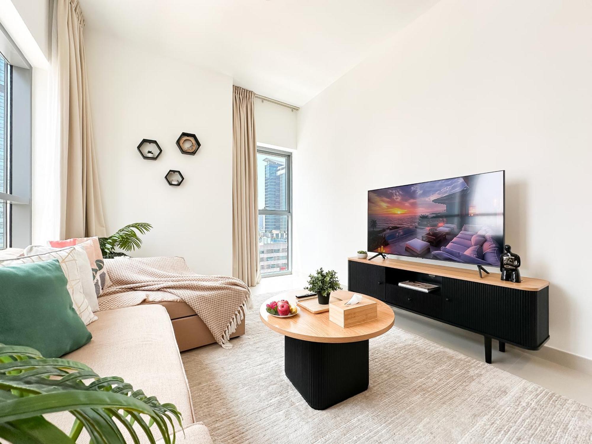 Apartamento Trophy - Downtown Skyline Sanctuary