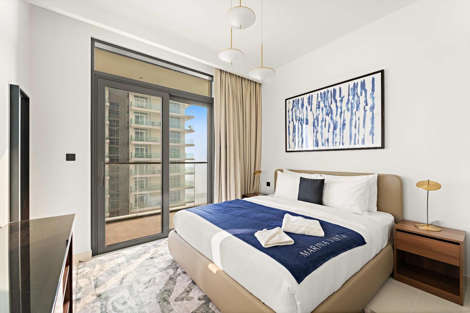 Appartement Silkhaus 1bdr Marina Vista With Private Access Dubaï