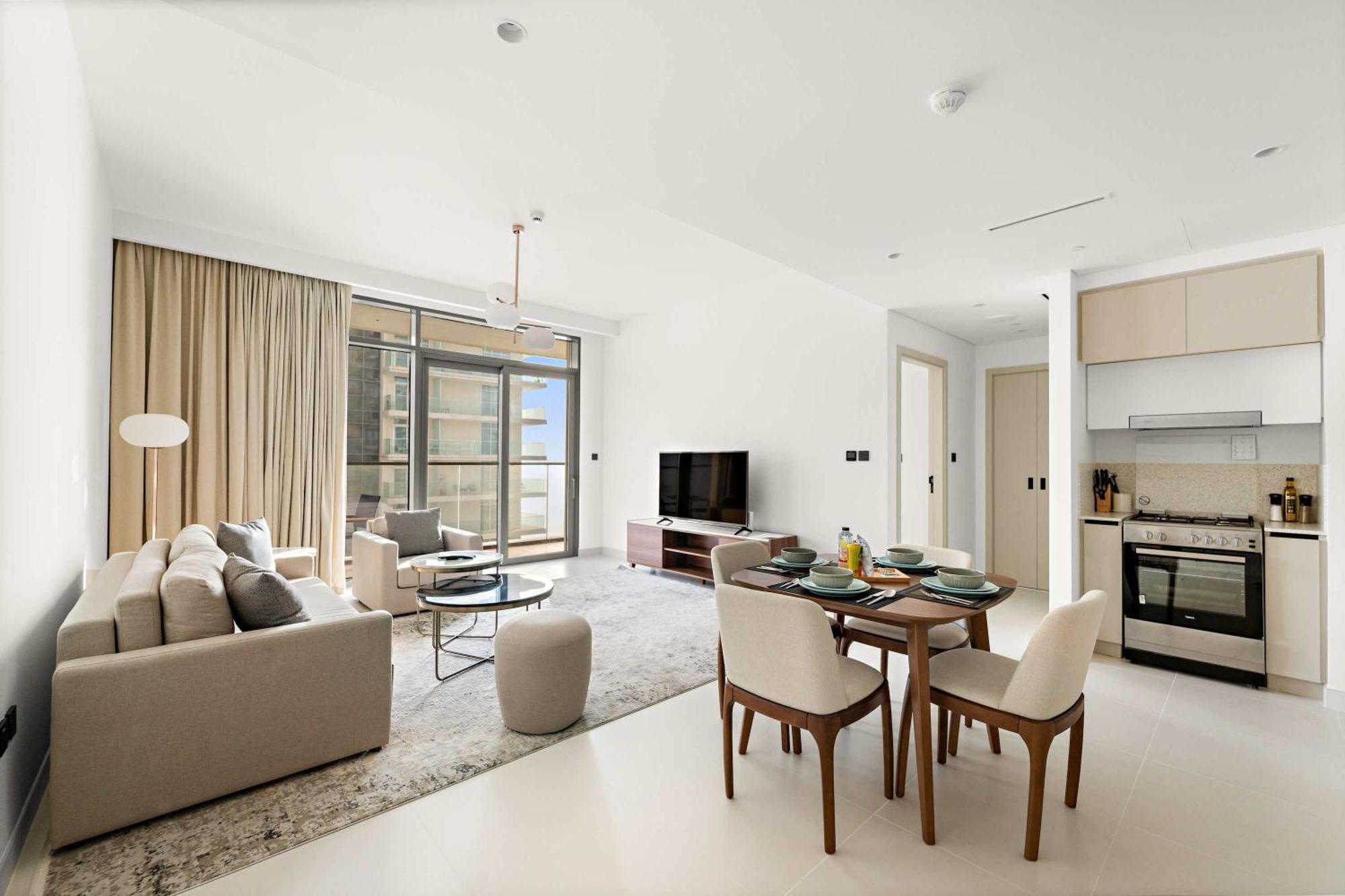 Silkhaus 1bdr Marina Vista With Private Access Appartement Dubaï