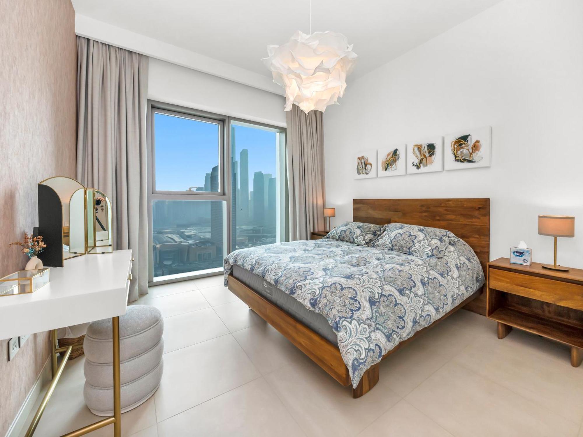 Luxury 2br, Burj And Fountain View, 2 Min Walk To Mall Appartement