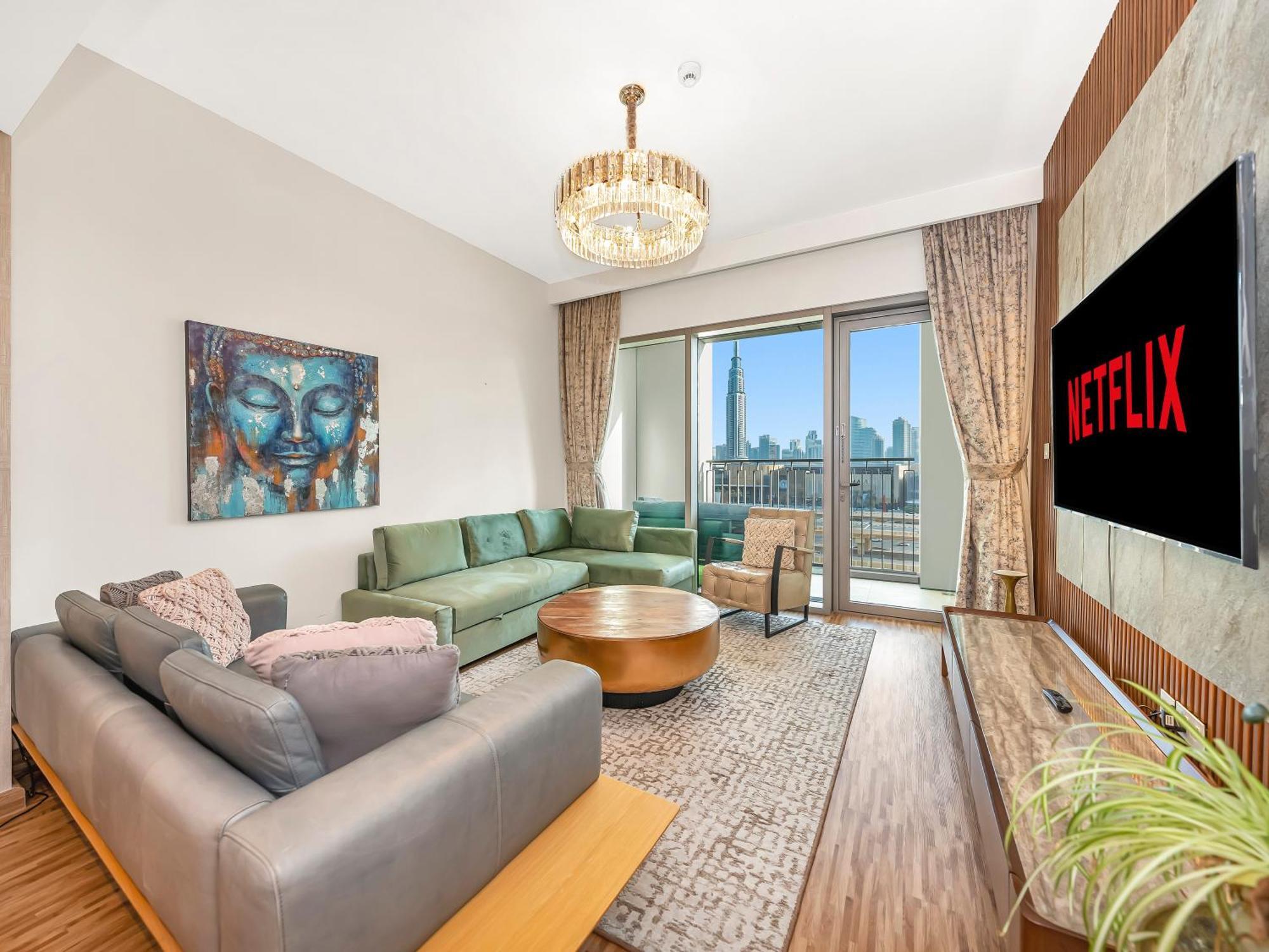 2br Burj Khalifa Fireworks View Apartamento *