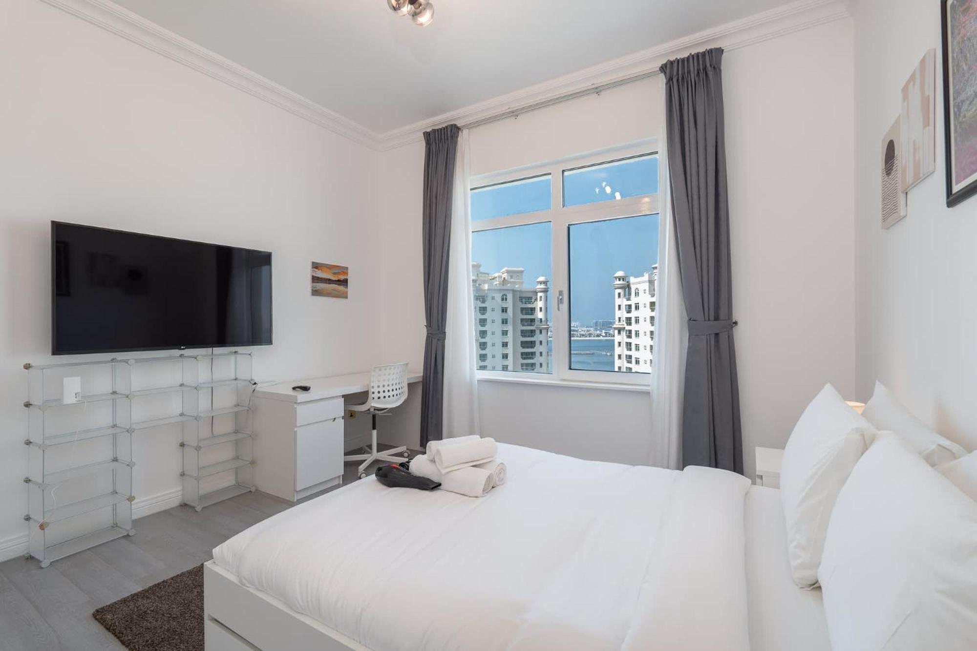 Apartamento Prestigious 3-bedroom With Access On Palm Jumeirah! Dubái