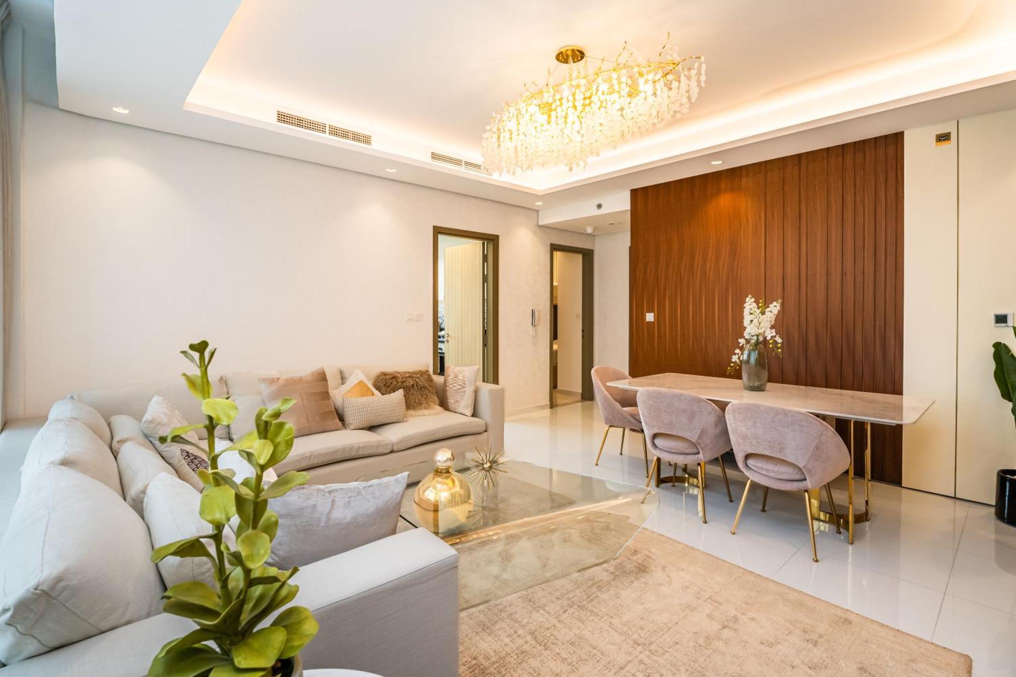 Luxury 2br Paramount Midtown Infinity Pool Business Bay Dubái