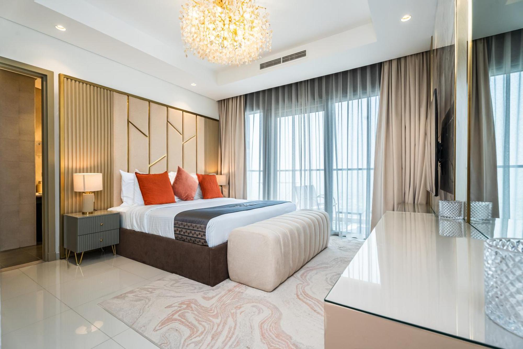 Luxury 2br Paramount Midtown Infinity Pool Business Bay Dubái
