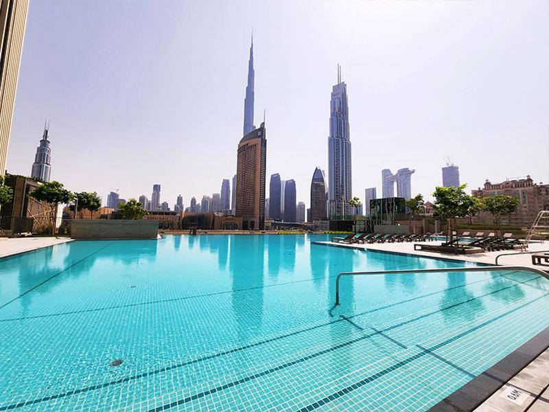 Rh - Burj Khalifa View, 03br With Maid's Room, 7 Mins Walk To Burj Khalifa Apartamento Dubai