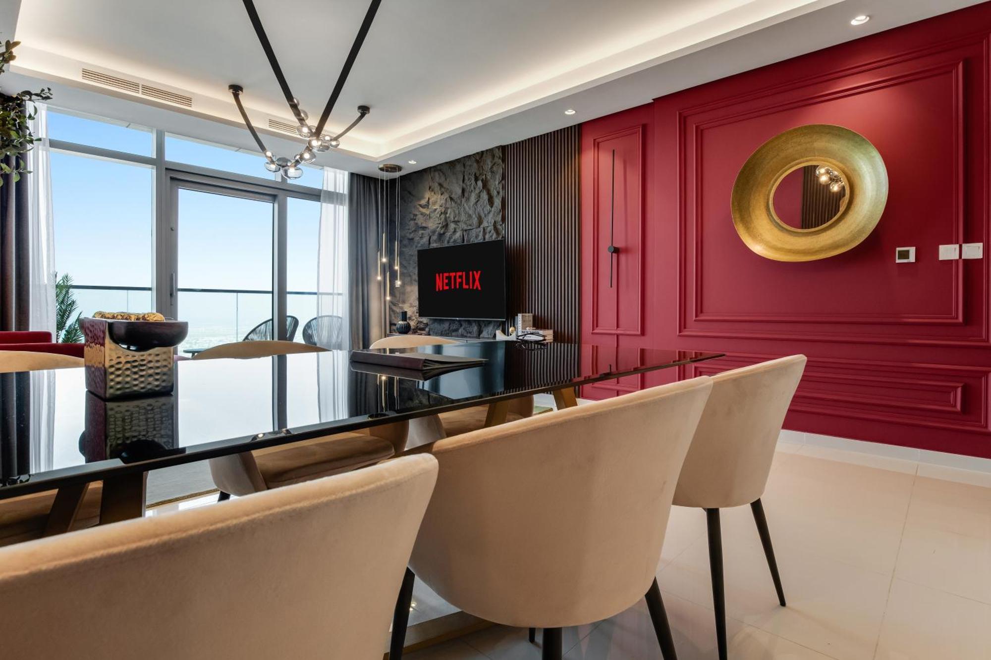 Apartament 5 Star With Burj View Infinity Pool And Gym Dubai