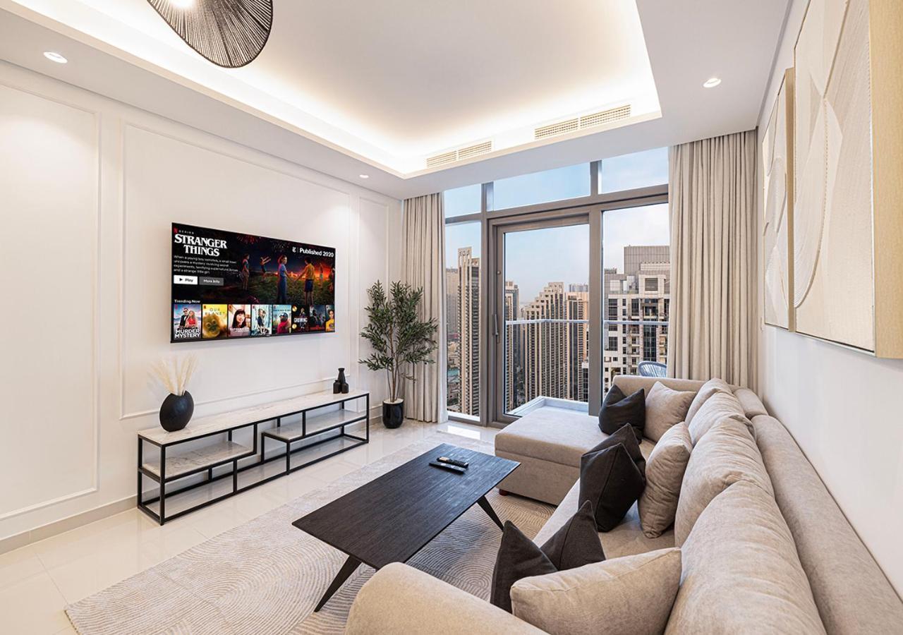 Apartamento High Floor In 5 Star With Infinity Pool Burj View Gym Sauna
