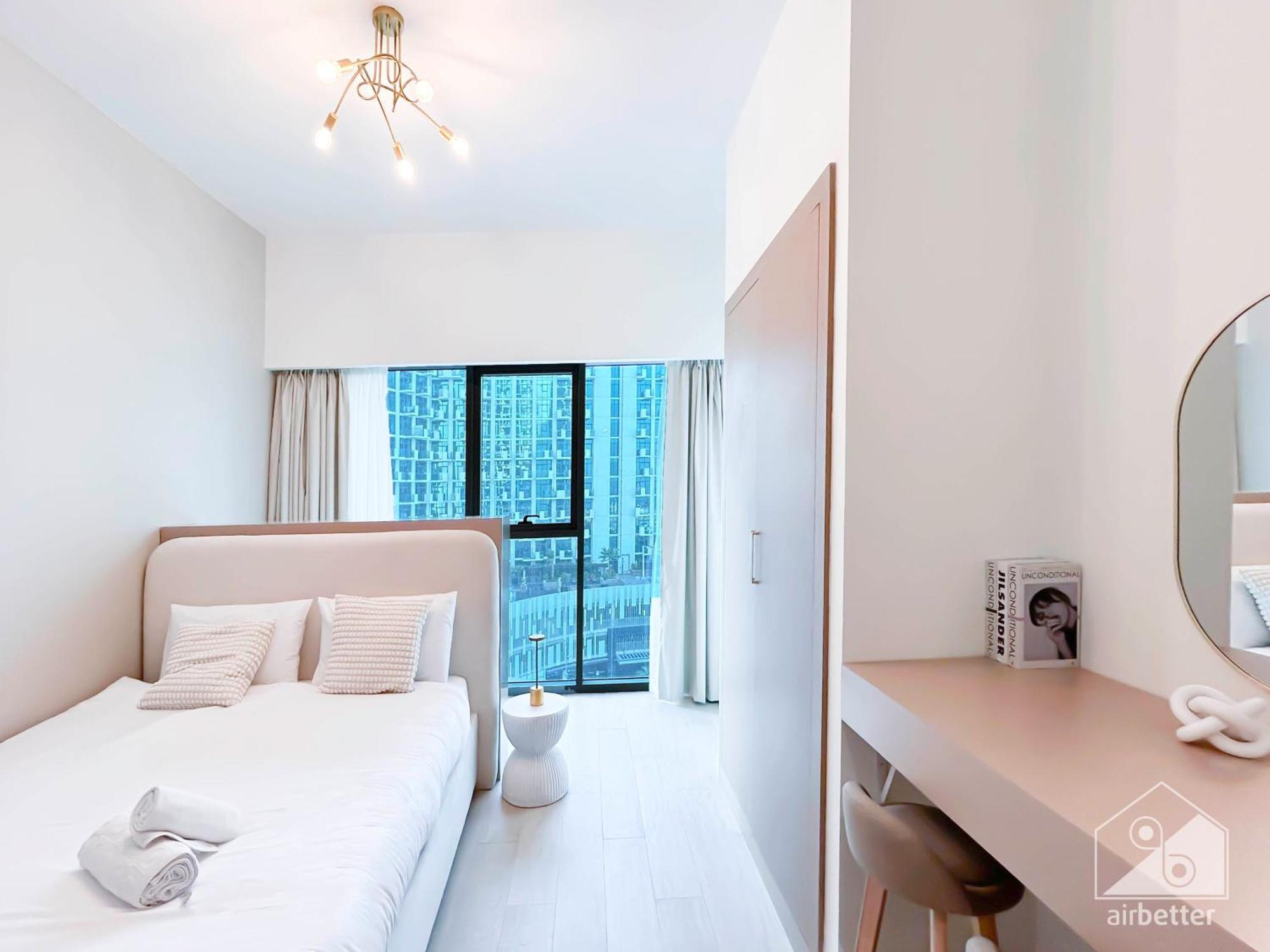 Cozy With Balcony & Stunning Views Appartement Dubaï