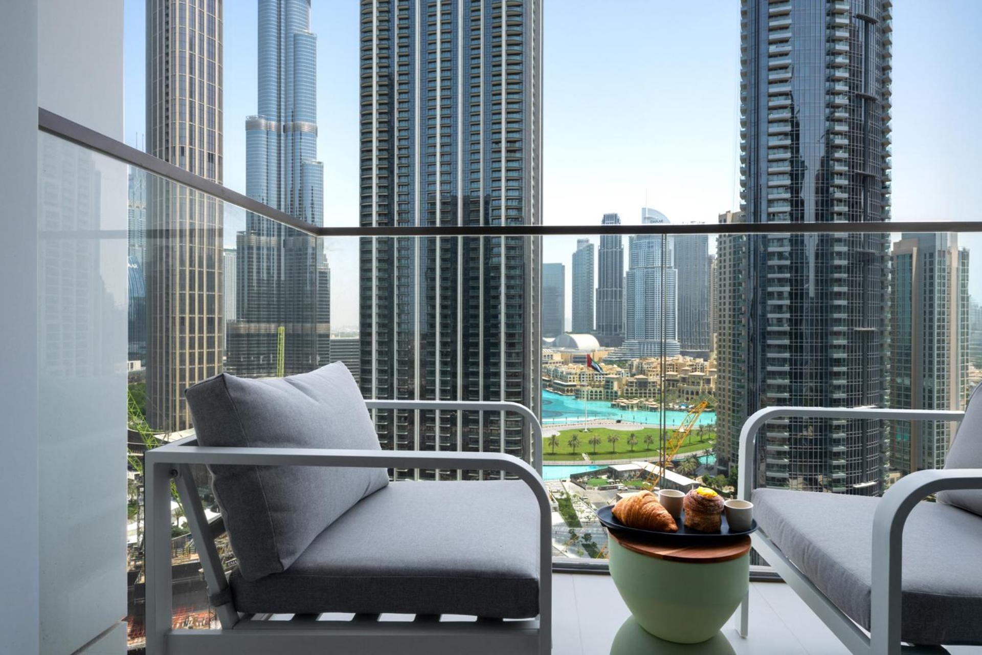 Stunning 3 Bedroom With Burj Khalifa And Fountain Views - Sleeps 9 - 2 Balconies Appartement *