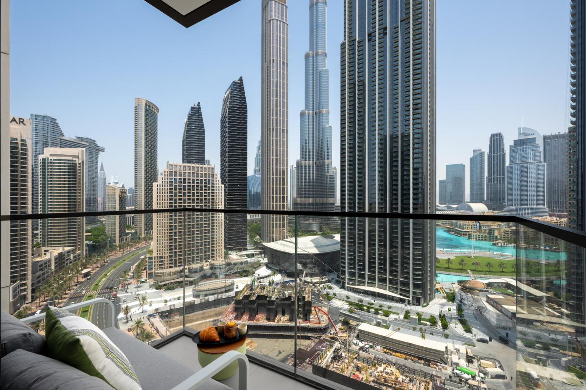 Appartement Stunning 3 Bedroom With Burj Khalifa And Fountain Views - Sleeps 9 - 2 Balconies Dubaï