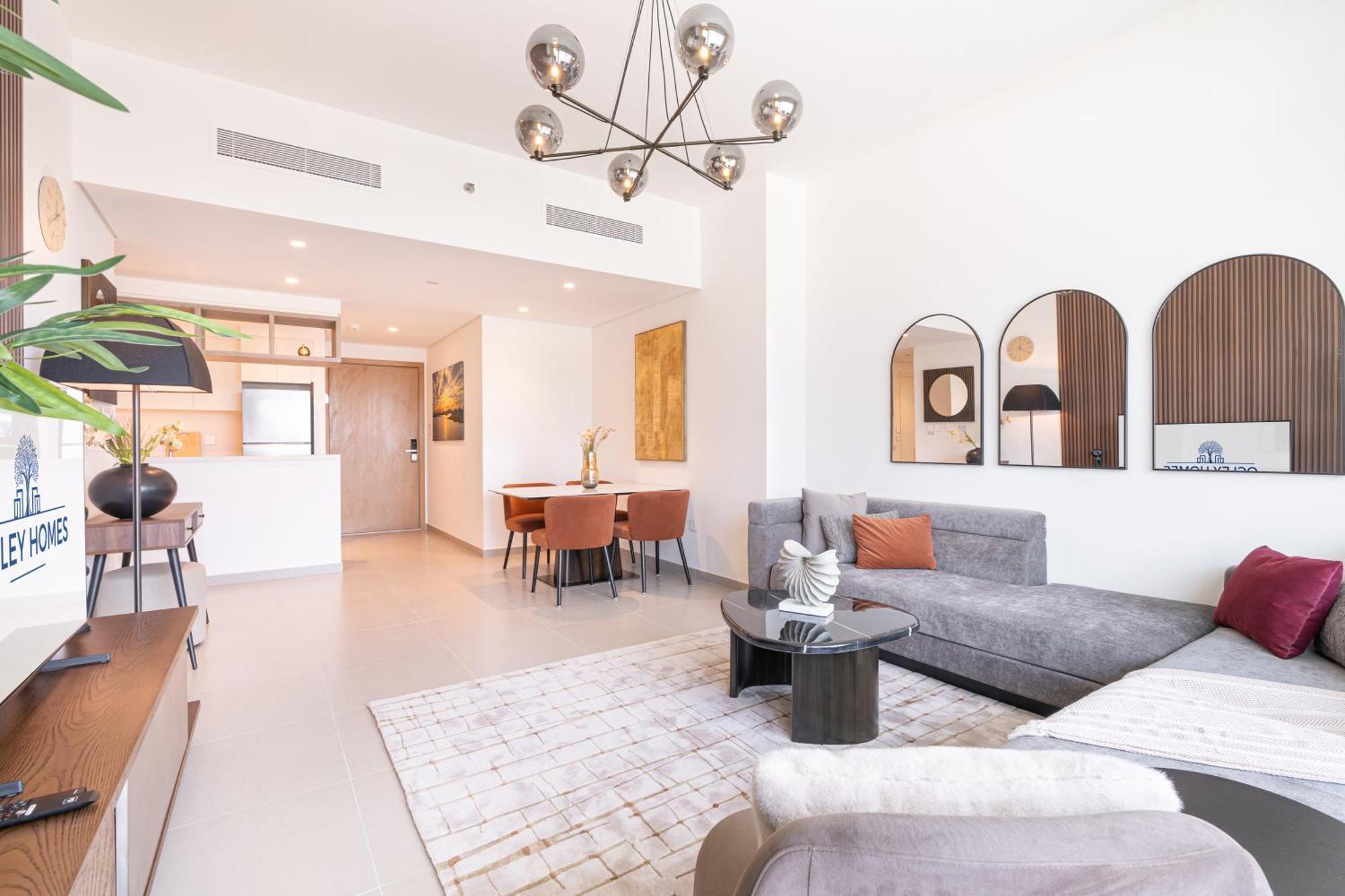 Apartment Premium 2br In Dtv With Burj Khalifa View *