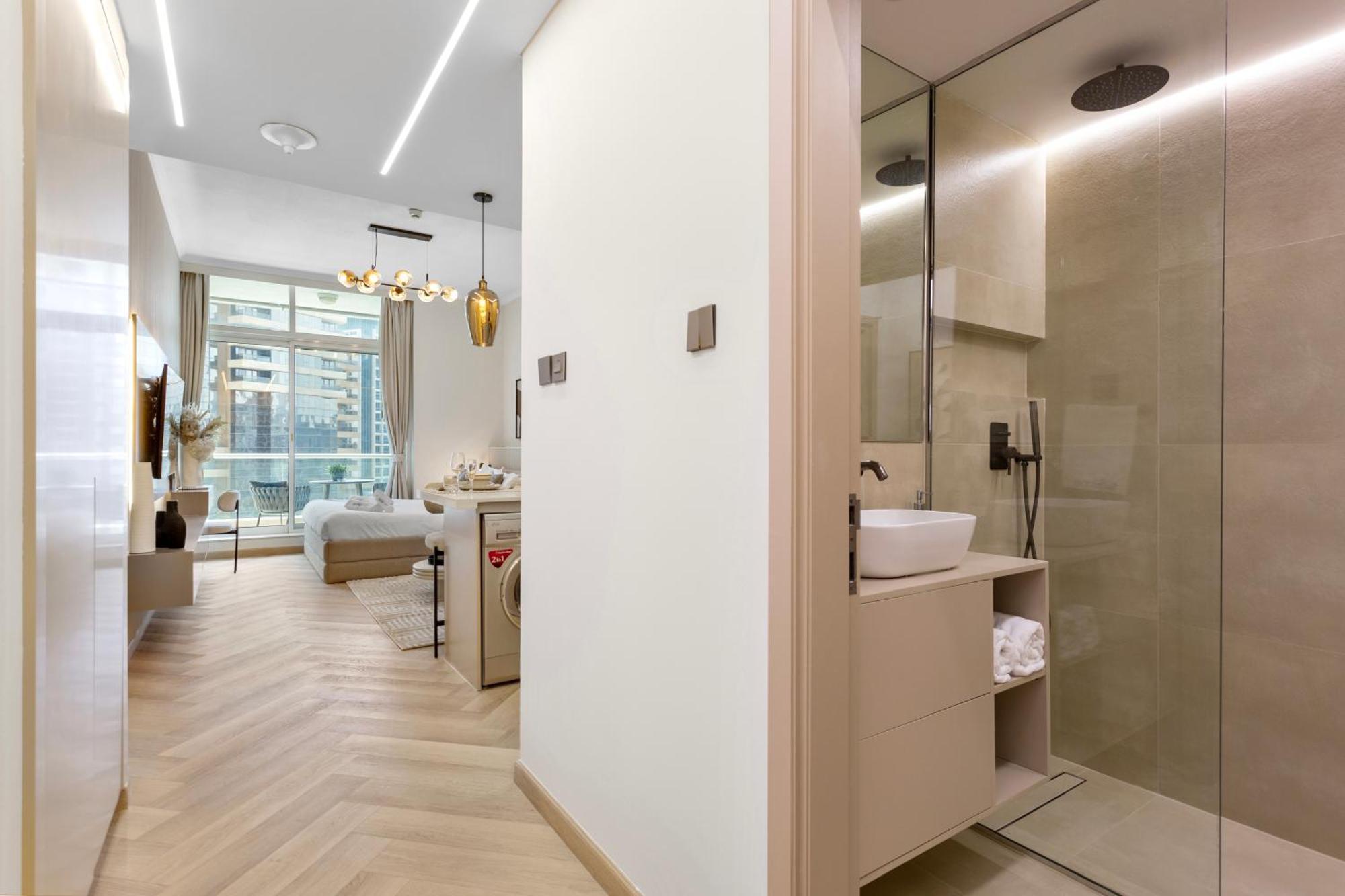 Marina Seaside Living Prime Location By The Appartement Dubaï