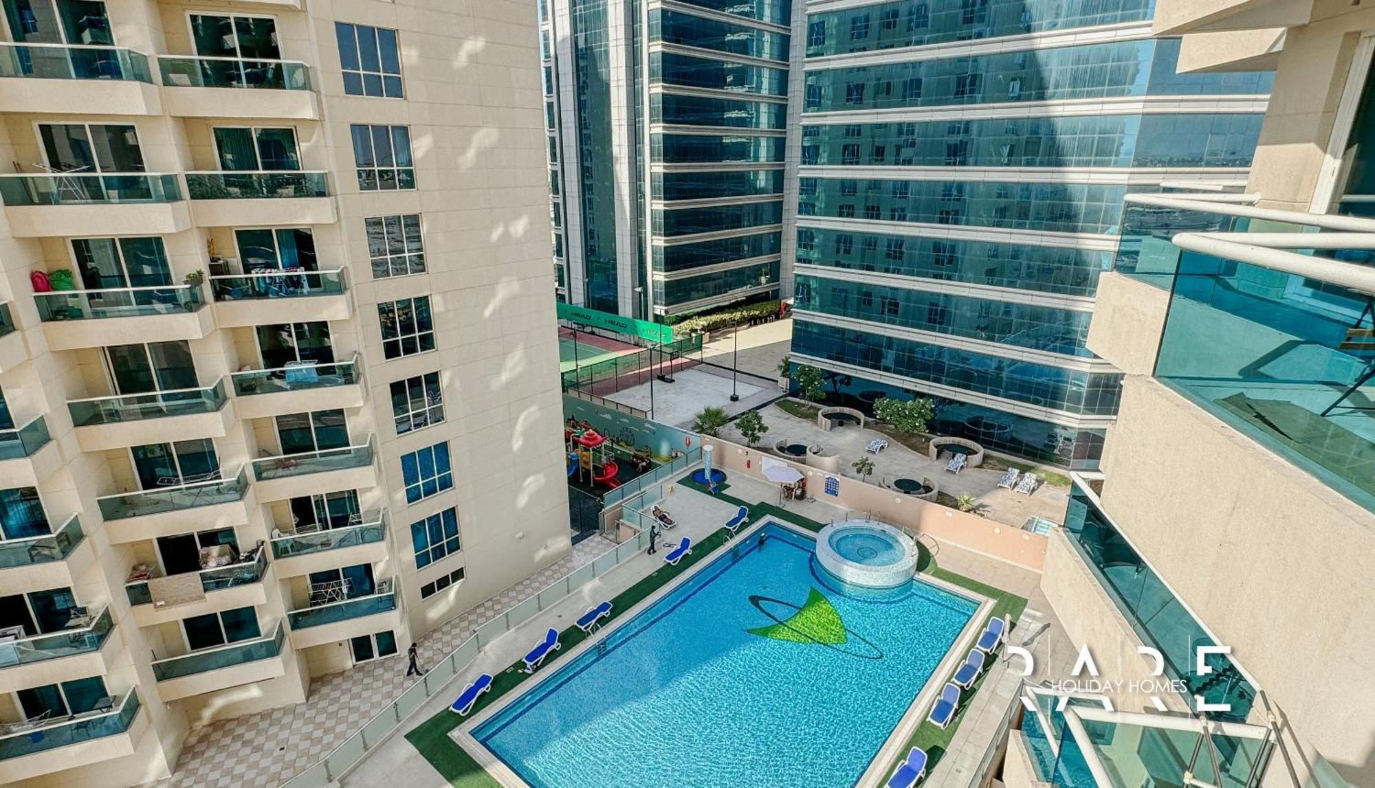 Rare Homes - Near Center Ma'eisem - Pool View - Crescent Tower A - R706 - Impz Appartement Dubai