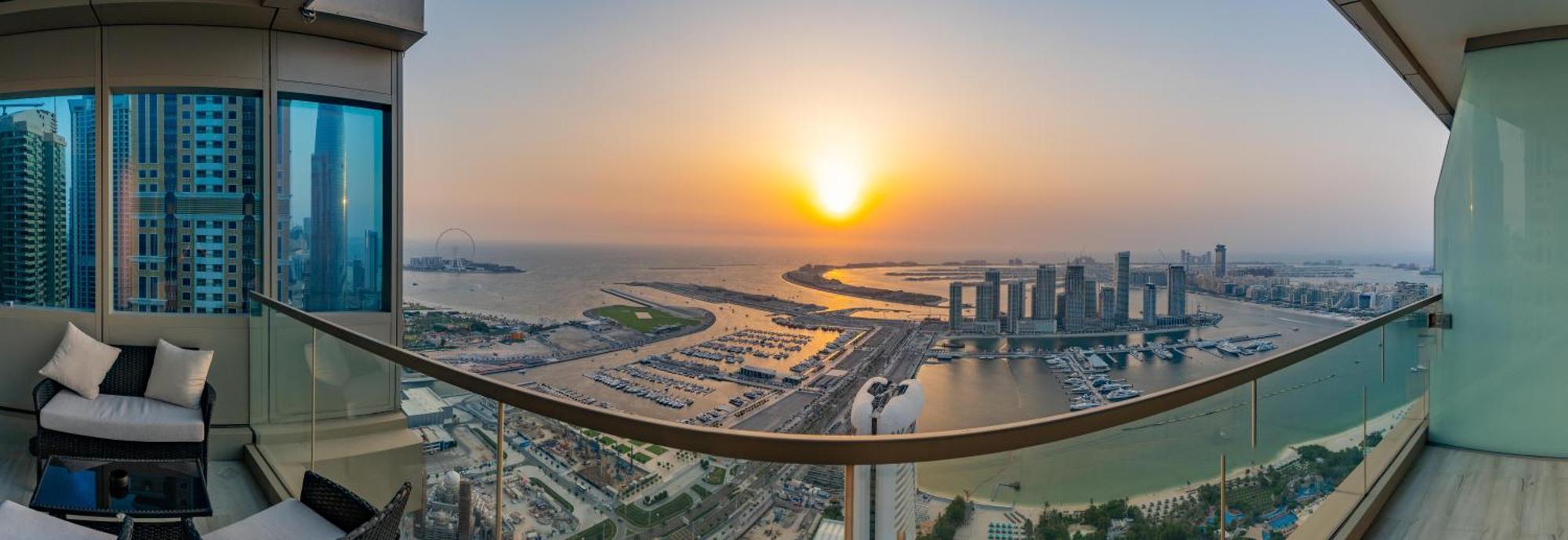 The Luxe Marina Experience - Stylish 2br With Sweeping Balcony Views For Total Relaxation Appartement