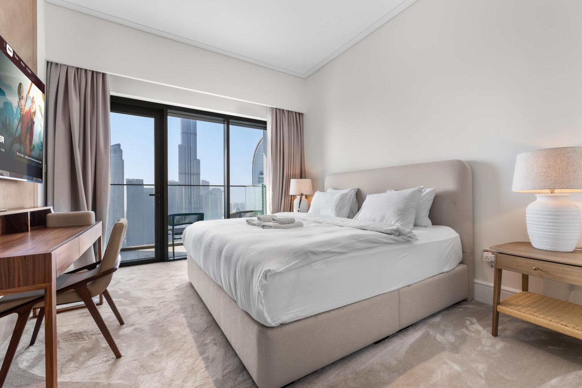 Lejlighed Full Fountain And Burj View - 3br Burj Royale